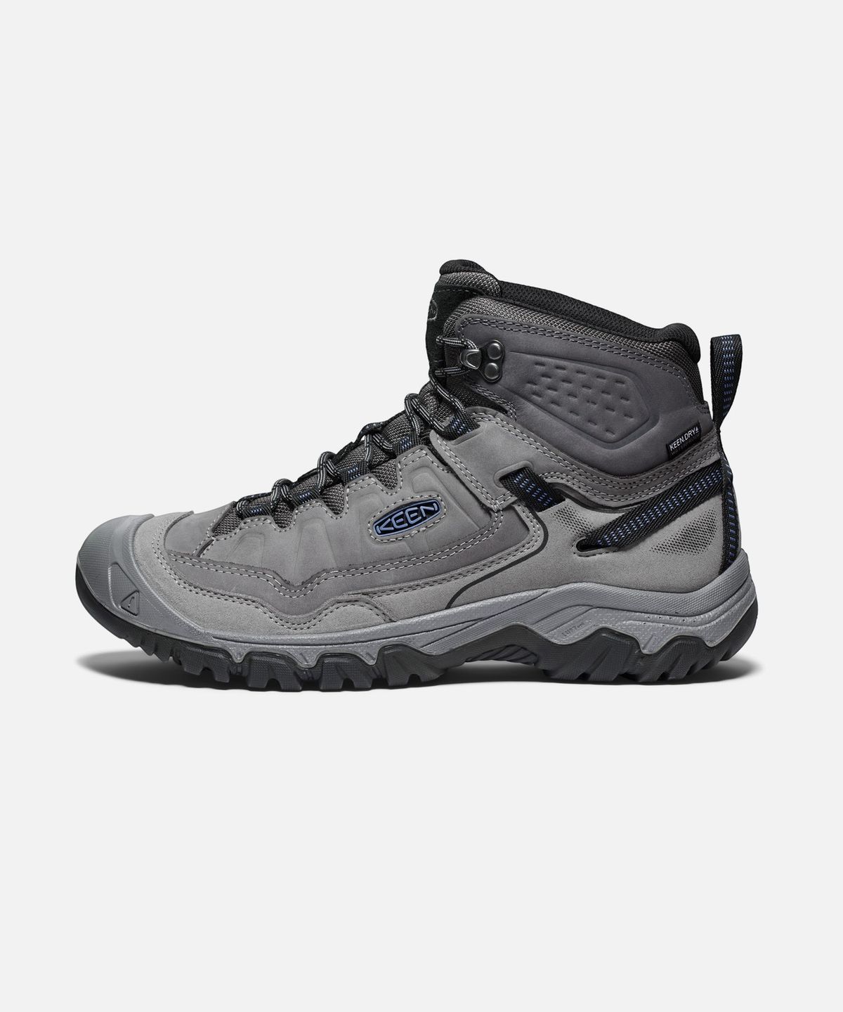 킨(KEEN) 타기 IV MID WP 남성 등산화 하이킹슈즈 GREY/CORONET BLUE