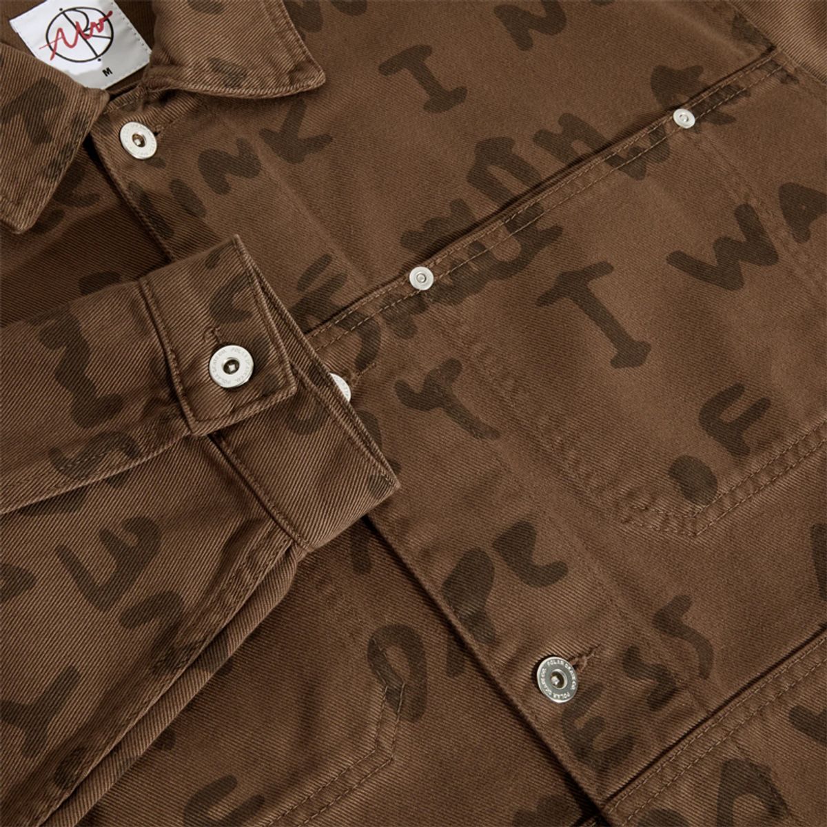 폴라(POLAR) Sad Notes Patrik Jacket [Walnut]