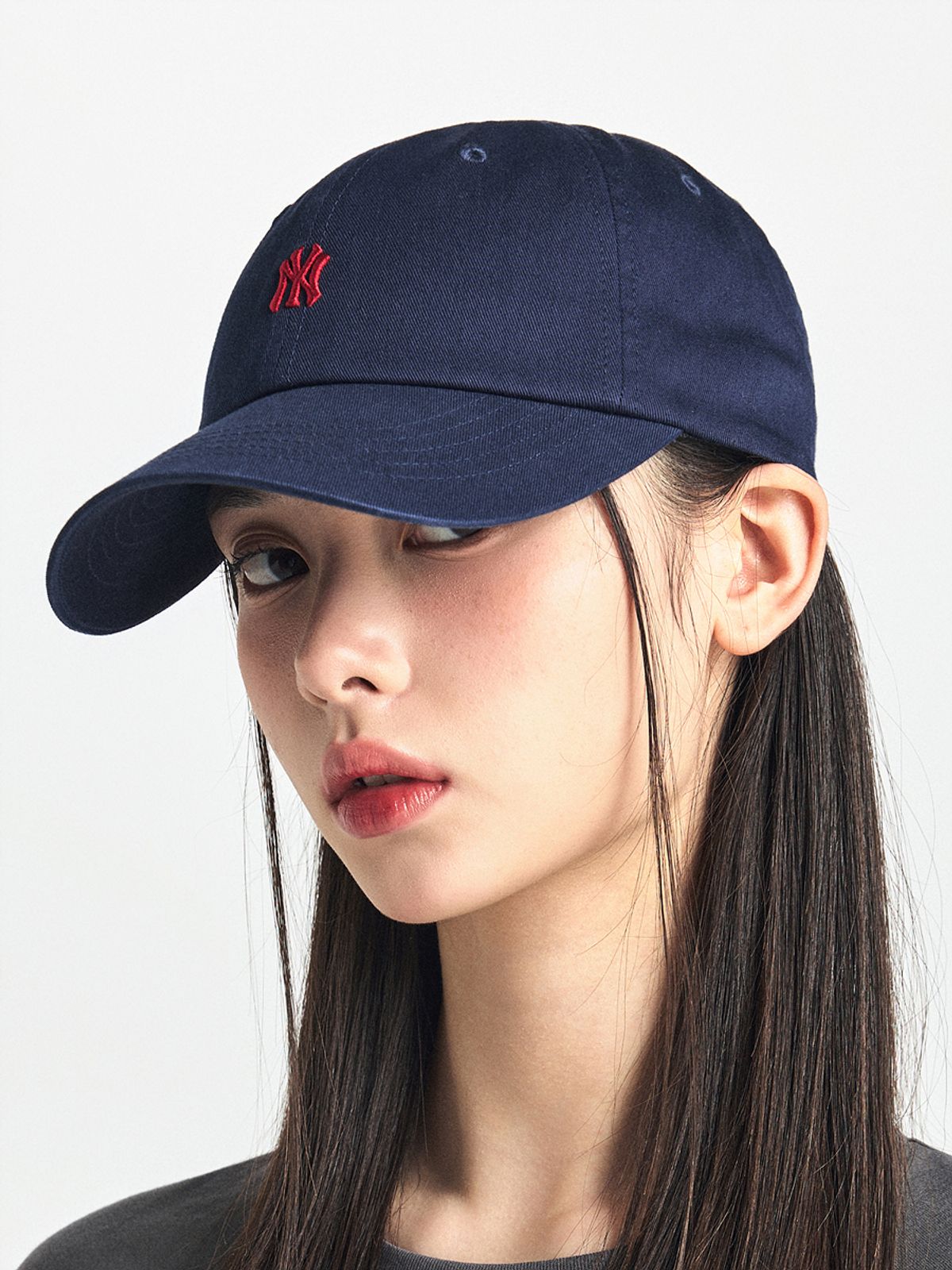 엠엘비(MLB) 나노로고 언스트럭쳐 볼캡 NY (Navy)