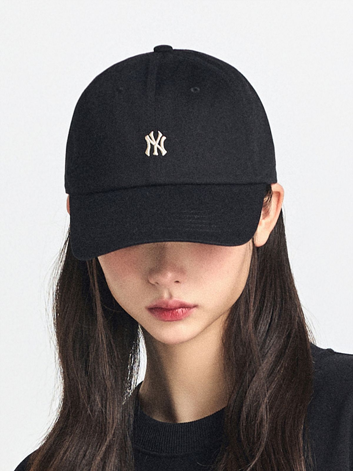엠엘비(MLB) 나노로고 언스트럭쳐 볼캡 NY (Black)