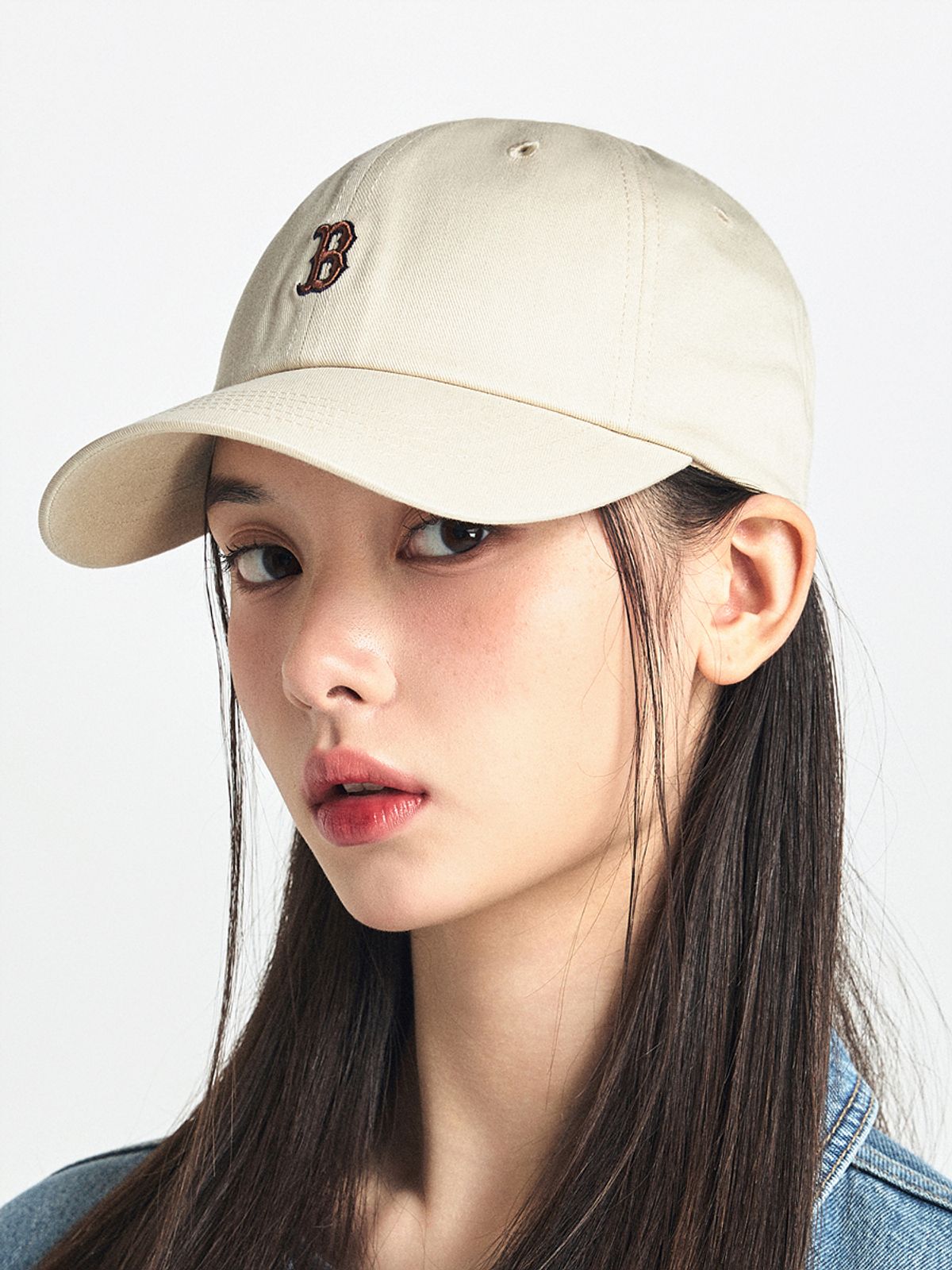 엠엘비(MLB) 나노로고 언스트럭쳐 볼캡 BOS (Mg.Sand)
