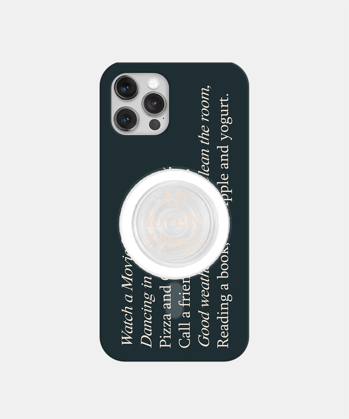 소유템(SOUTEM) [Magsafe] Lovely Thing_Slim Hard Phone Case Tok Set