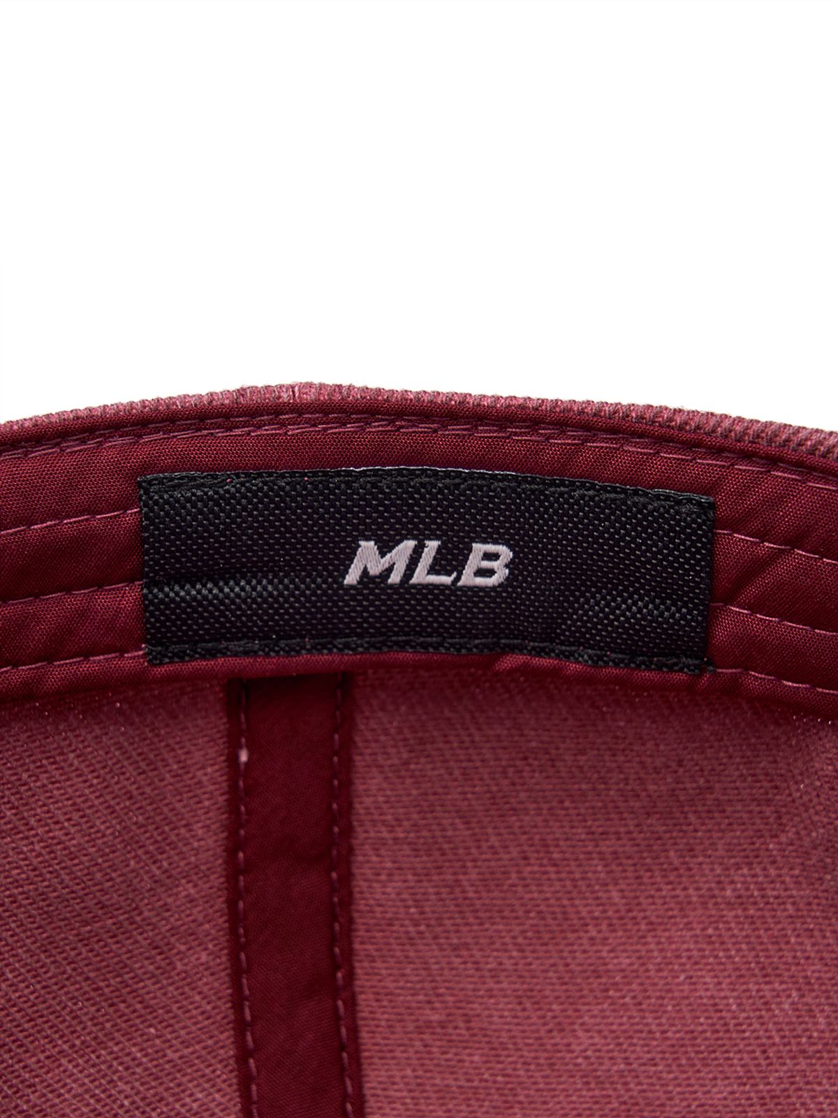엠엘비(MLB) 데미지 워싱 언스트럭쳐 볼캡 NY (Burgundy)