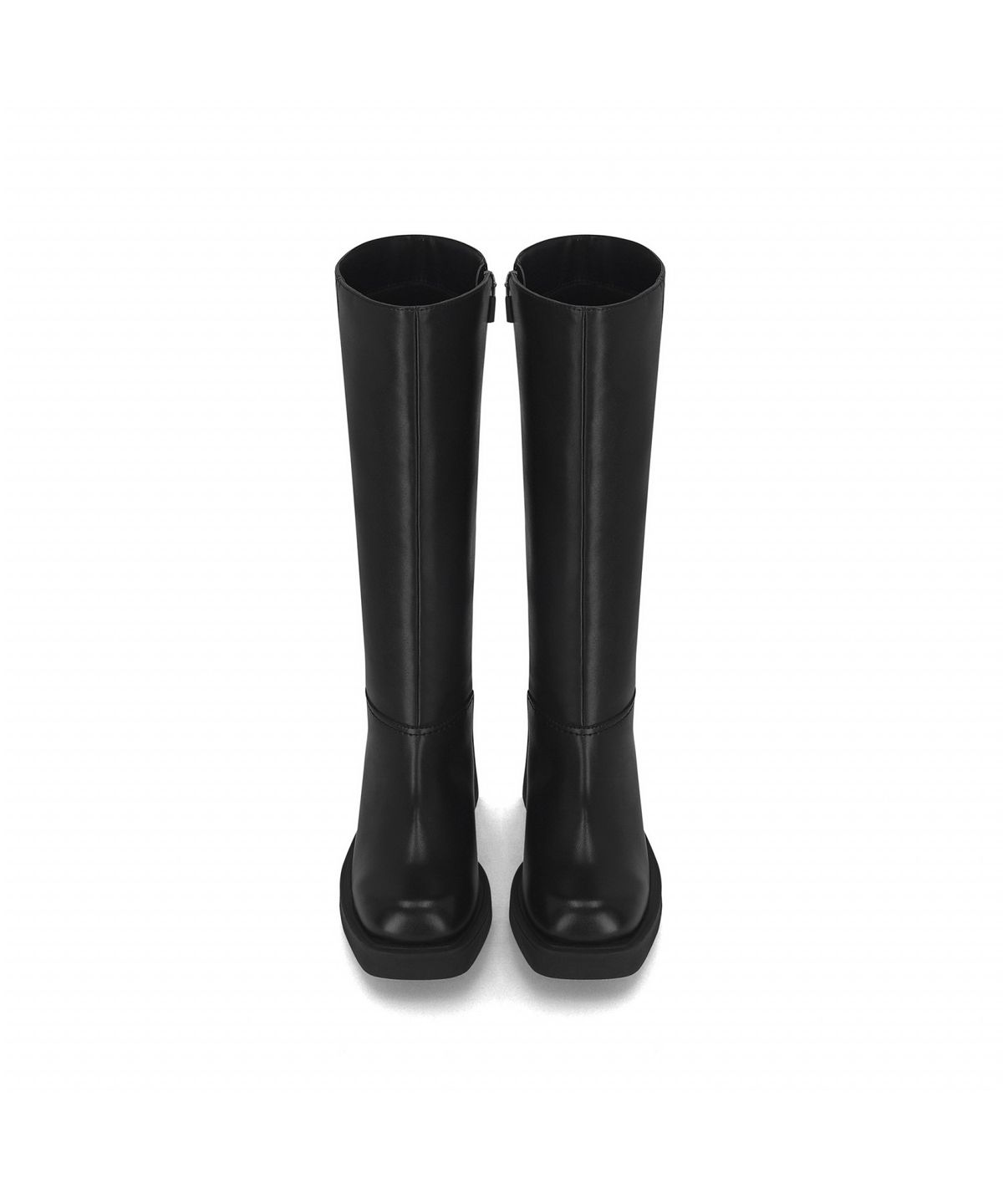 엘칸토(ELCANTO) 마쯔 여성 베이직 스퀘어 롱부츠 4cm LCWL73M44V