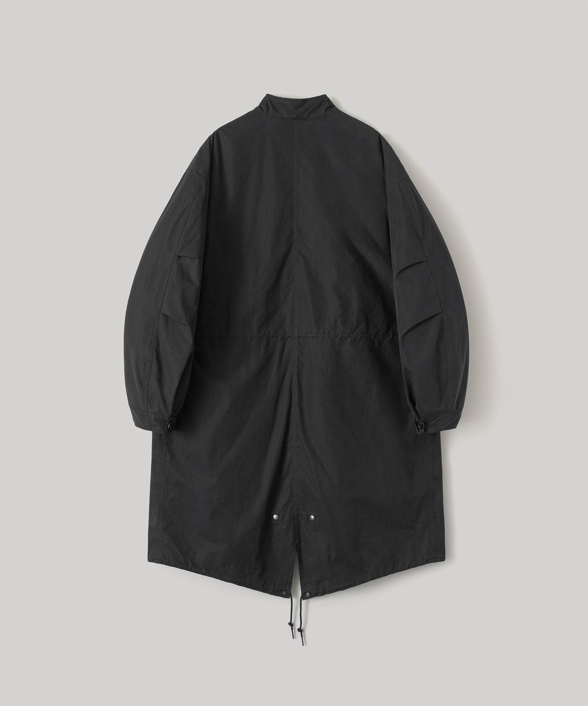 어나더 오피스(ANOTHER OFFICE) M-65 Insulation Fishtail Parka (Black)
