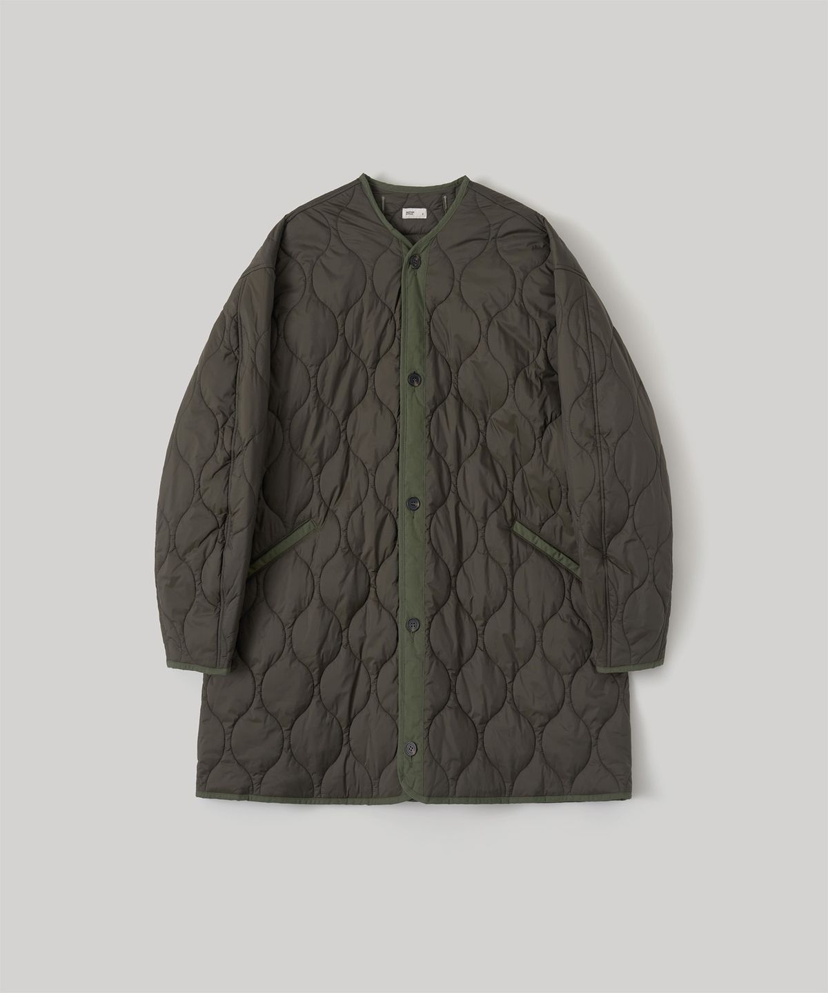 어나더 오피스(ANOTHER OFFICE) M-65 Insulation Fishtail Parka (Olive Green)