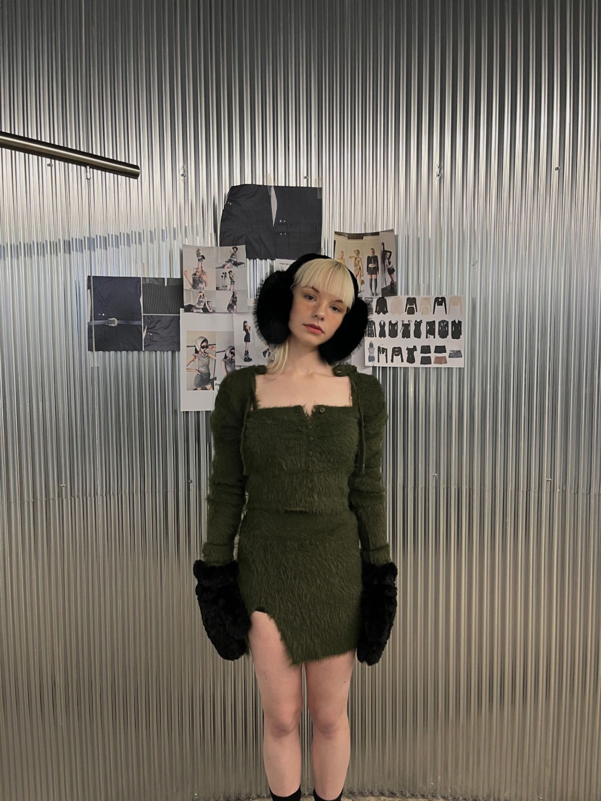 비엔프롬(BNFROM) From fur three piece