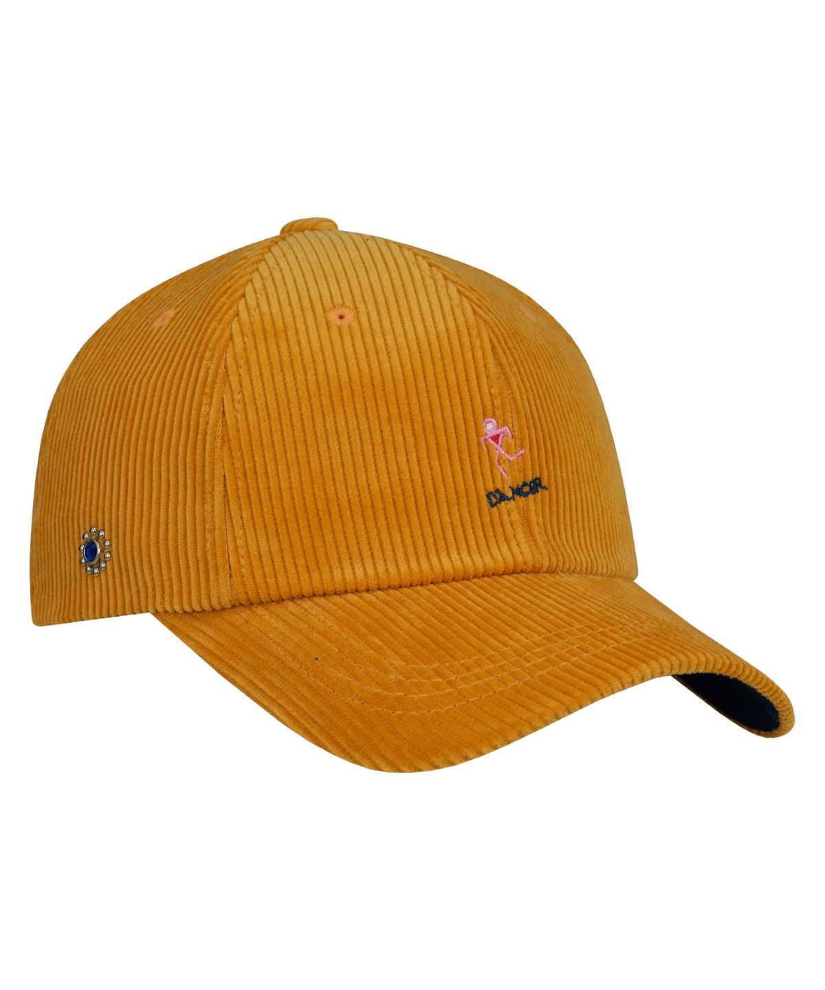 홍우성(HONGWOOSUNG) SIGNAL NATIVE AMERICAN CORDUROY BALL-CAP_MUSTARD