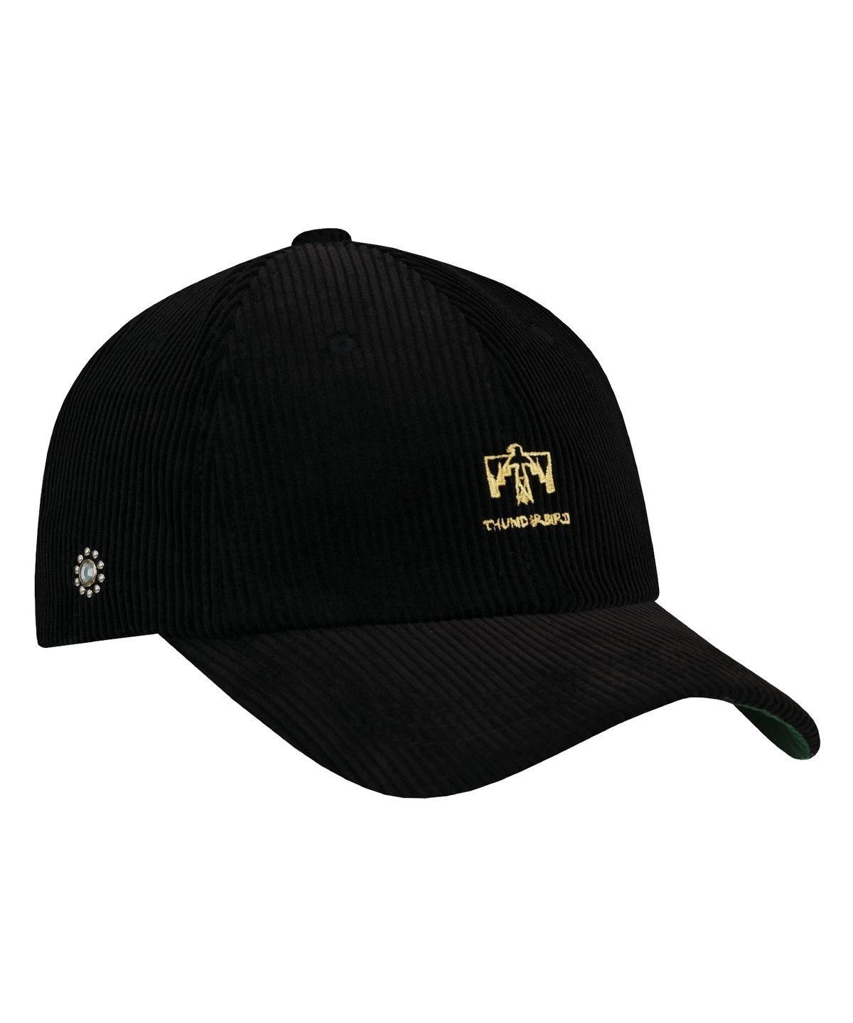 홍우성(HONGWOOSUNG) SIGNAL NATIVE AMERICAN CORDUROY BALL-CAP_BLACK