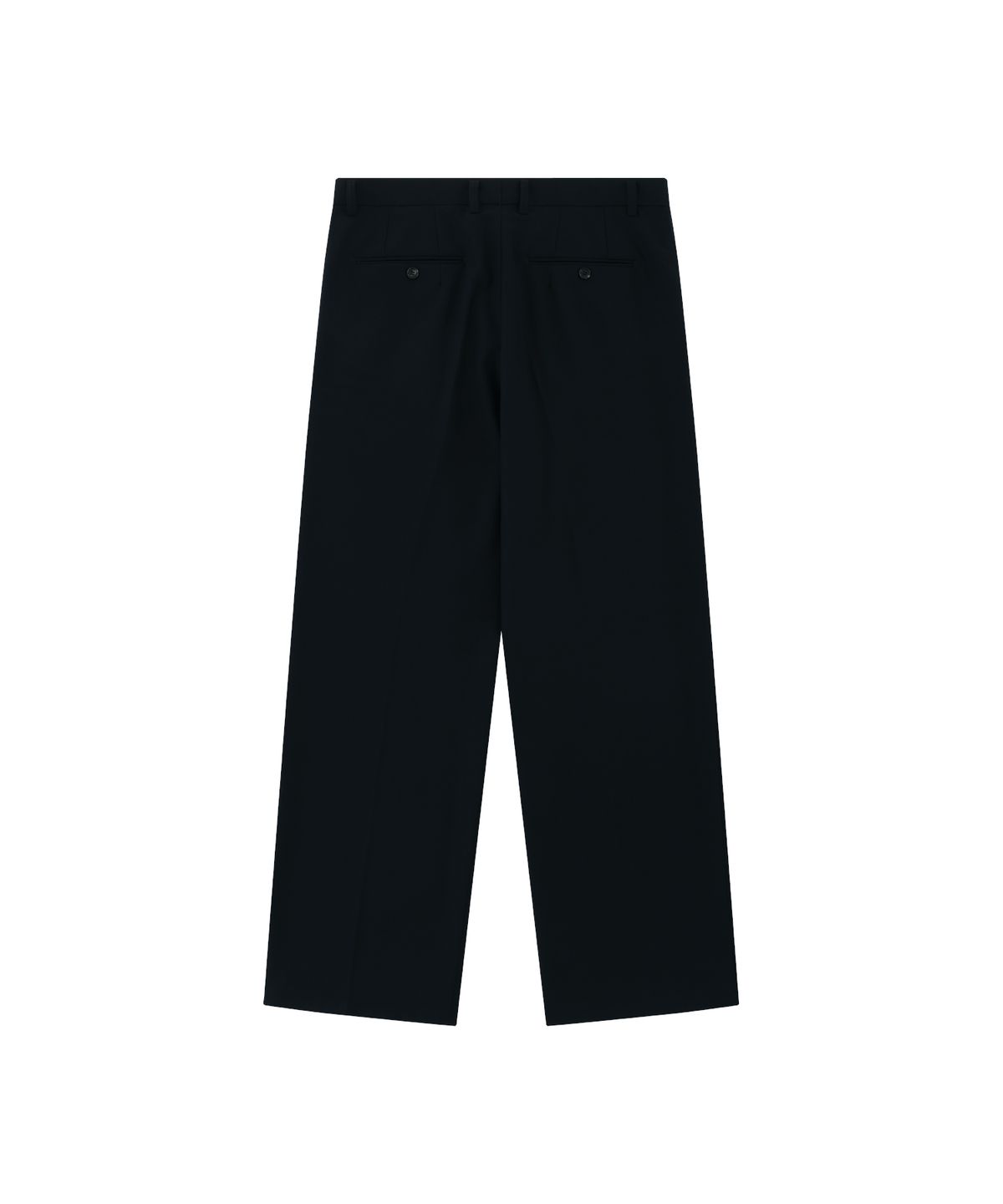 홍우성(HONGWOOSUNG) ONETUCK WIDE FLAT TROUSERS_NAVY