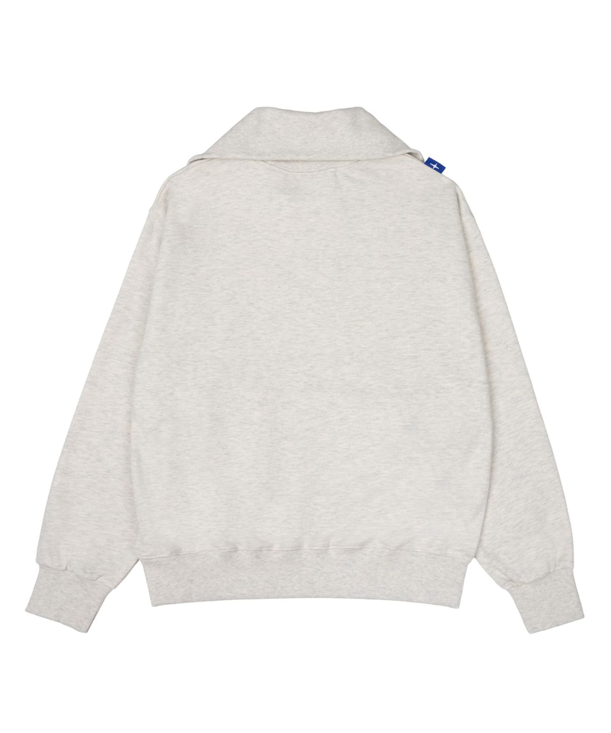 누프에블루(NEUFETBLEU) NEB paris long half zipup mtm (oatmeal)