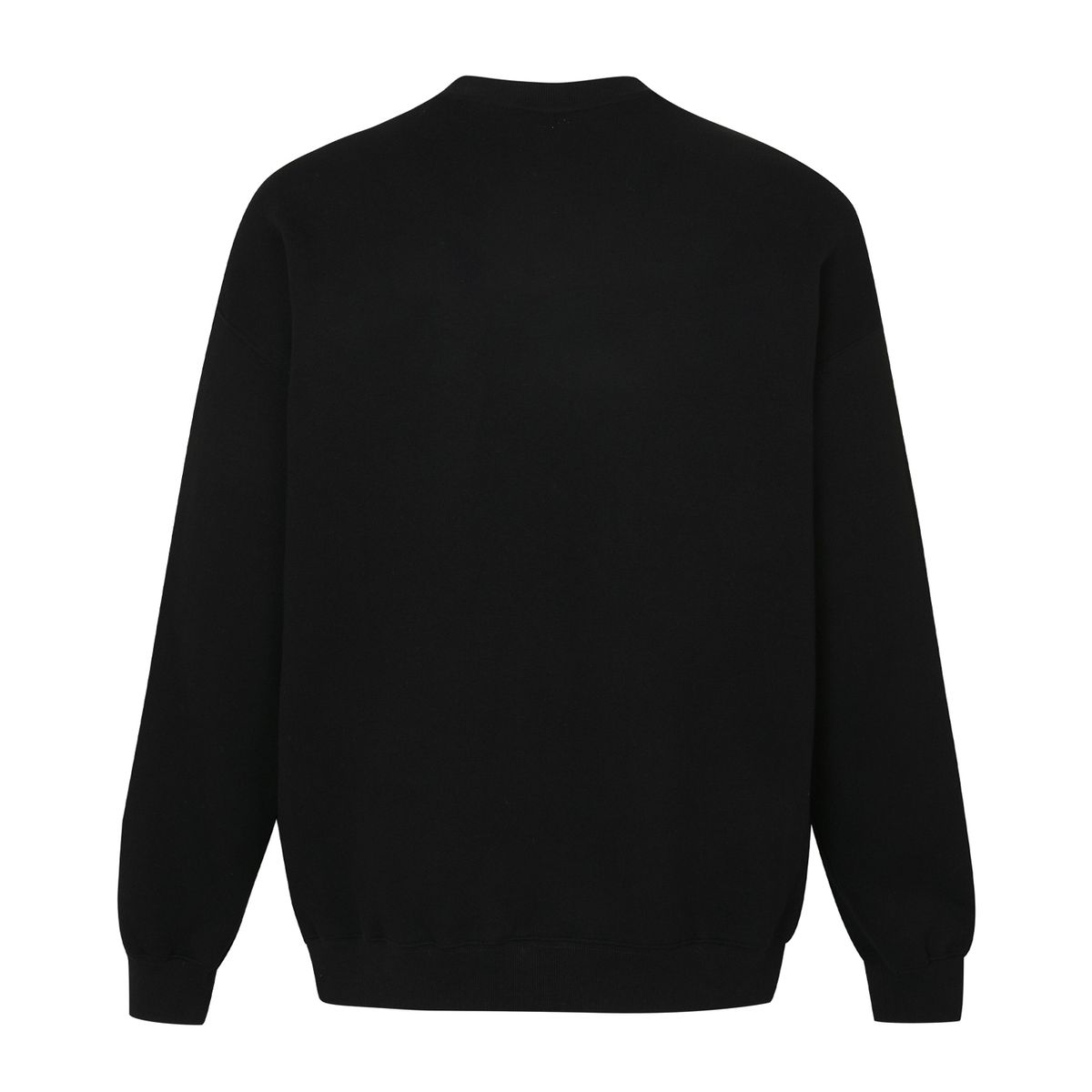 라임라잇 어패럴(LIMELIGHT APPAREL) 어패럴 오발 로고 스웨트셔츠 오버사이즈 (블랙/화이트)