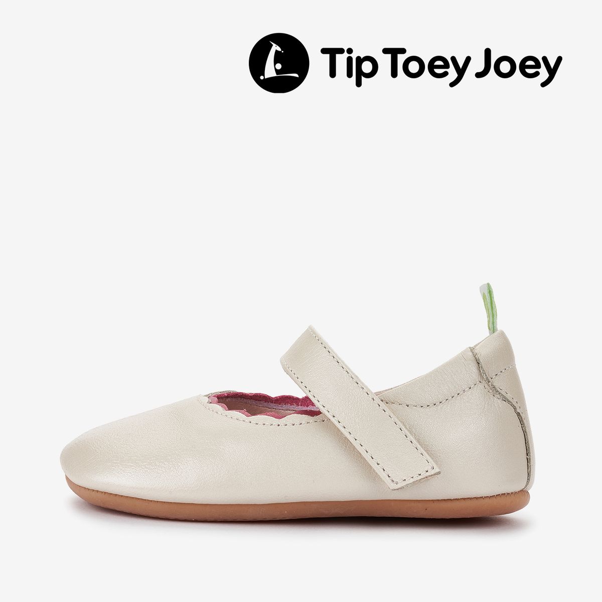 팁토이조이(TIPTOEYJOEY) 걸음마신발 라운디-앤틱화이트