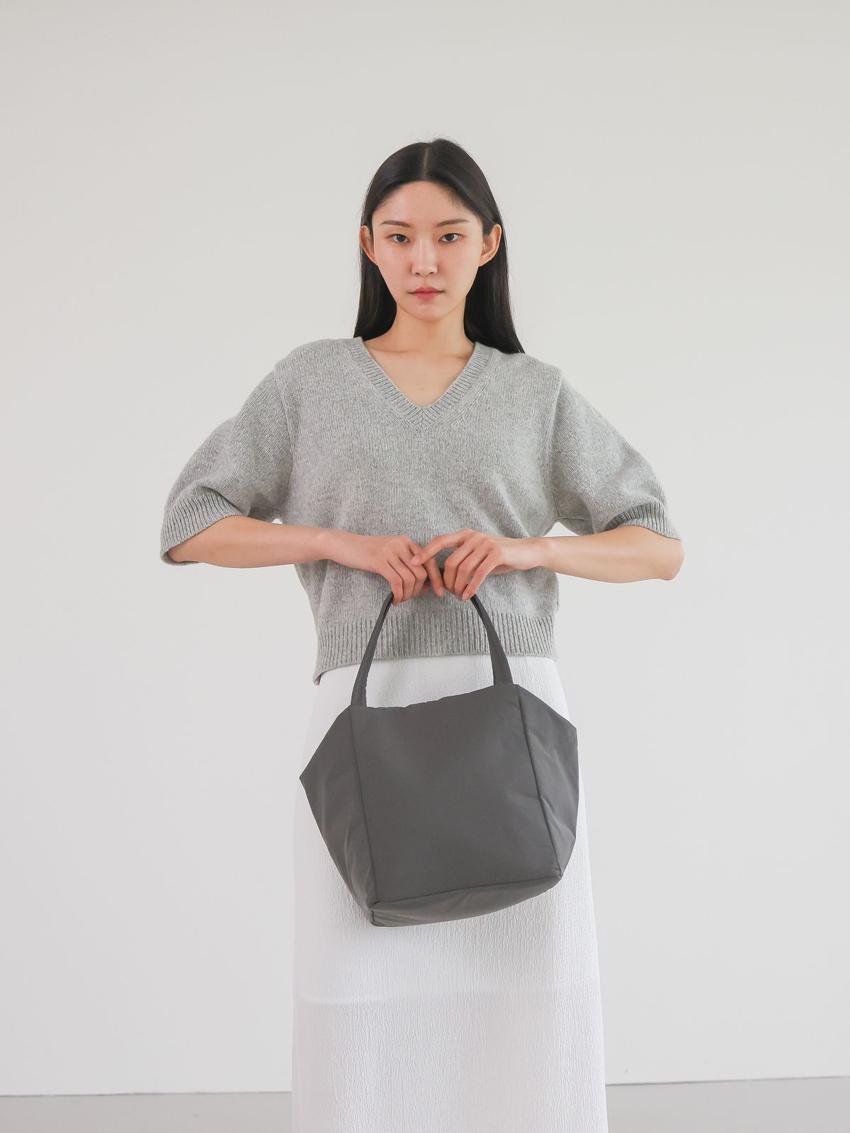 킬리안(KYLIAN) Tabi 2size 3 color Nylon Padding Tote 타비 나일론 패딩 토트백
