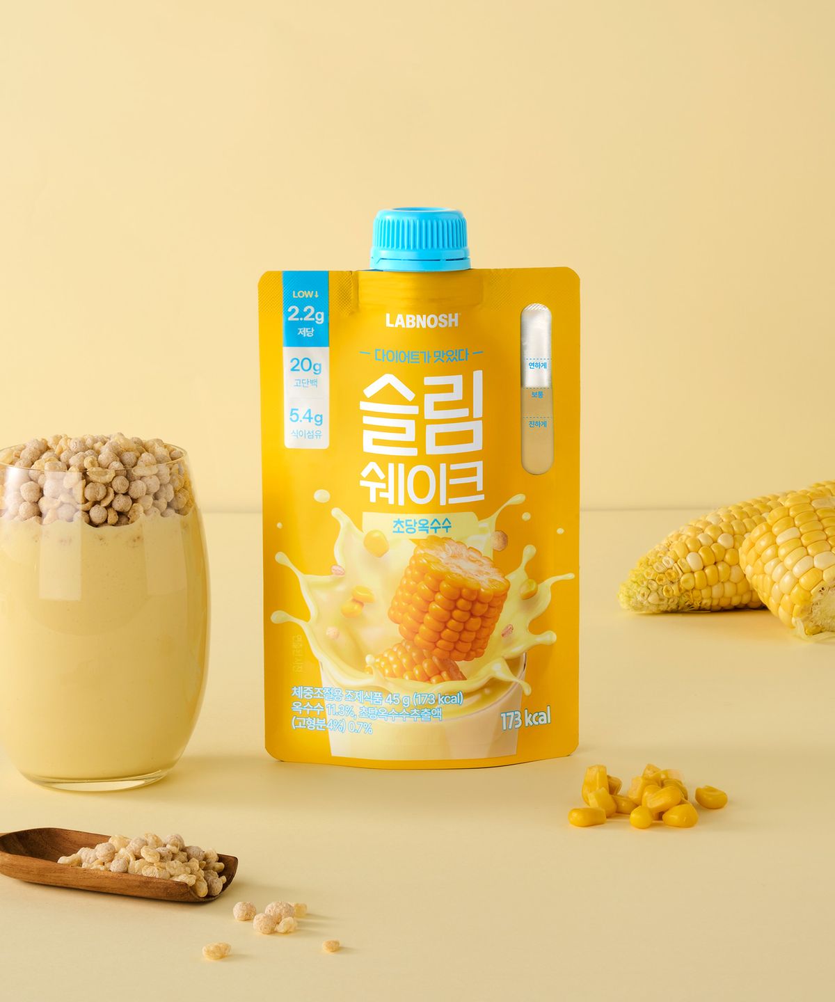 랩노쉬(LABNOSH) 슬림쉐이크 얼그레이 밀크티 & 초당옥수수 골라담기 (7개입)