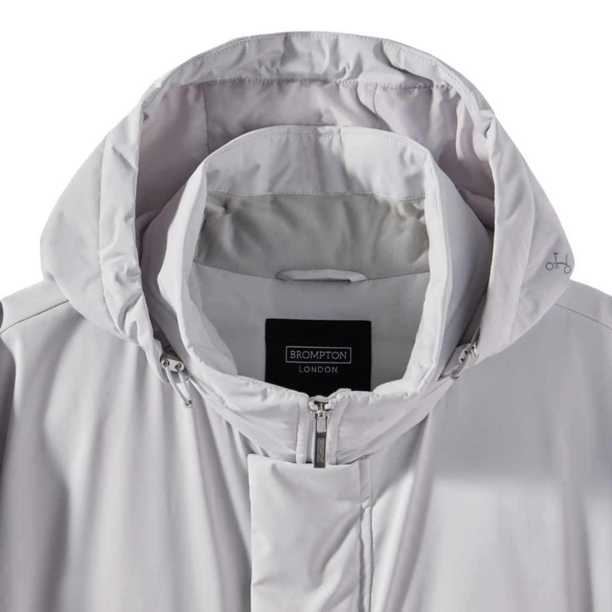 브롬톤 런던(BROMPTON LONDON) COMFY LONG PARKA - L/GREY (P244UDW106)