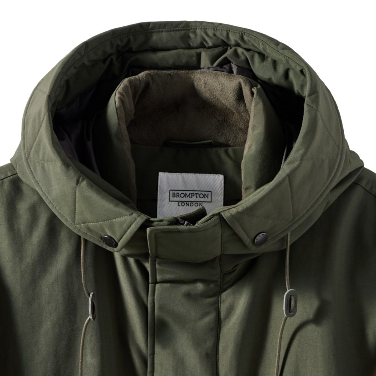 브롬톤 런던(BROMPTON LONDON) CORDURA LONG PARKA - D/KHAKI (P244MDW514)
