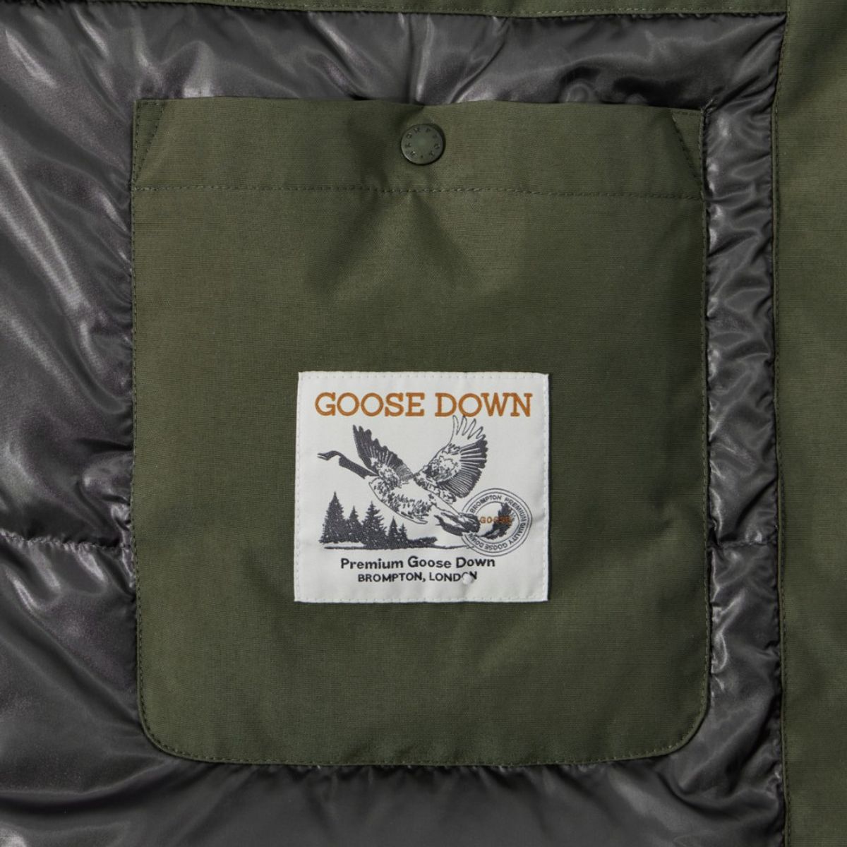 브롬톤 런던(BROMPTON LONDON) CORDURA LONG PARKA - D/KHAKI (P244MDW514)