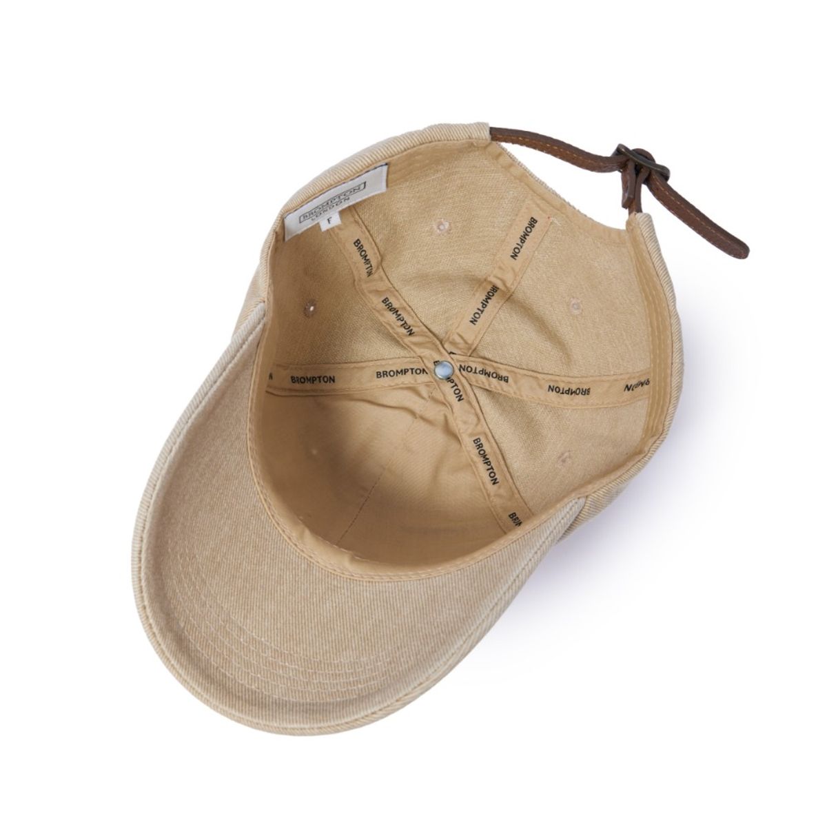 브롬톤 런던(BROMPTON LONDON) 1975 DENIM BALL CAP - BEIGE (P245AHA209)