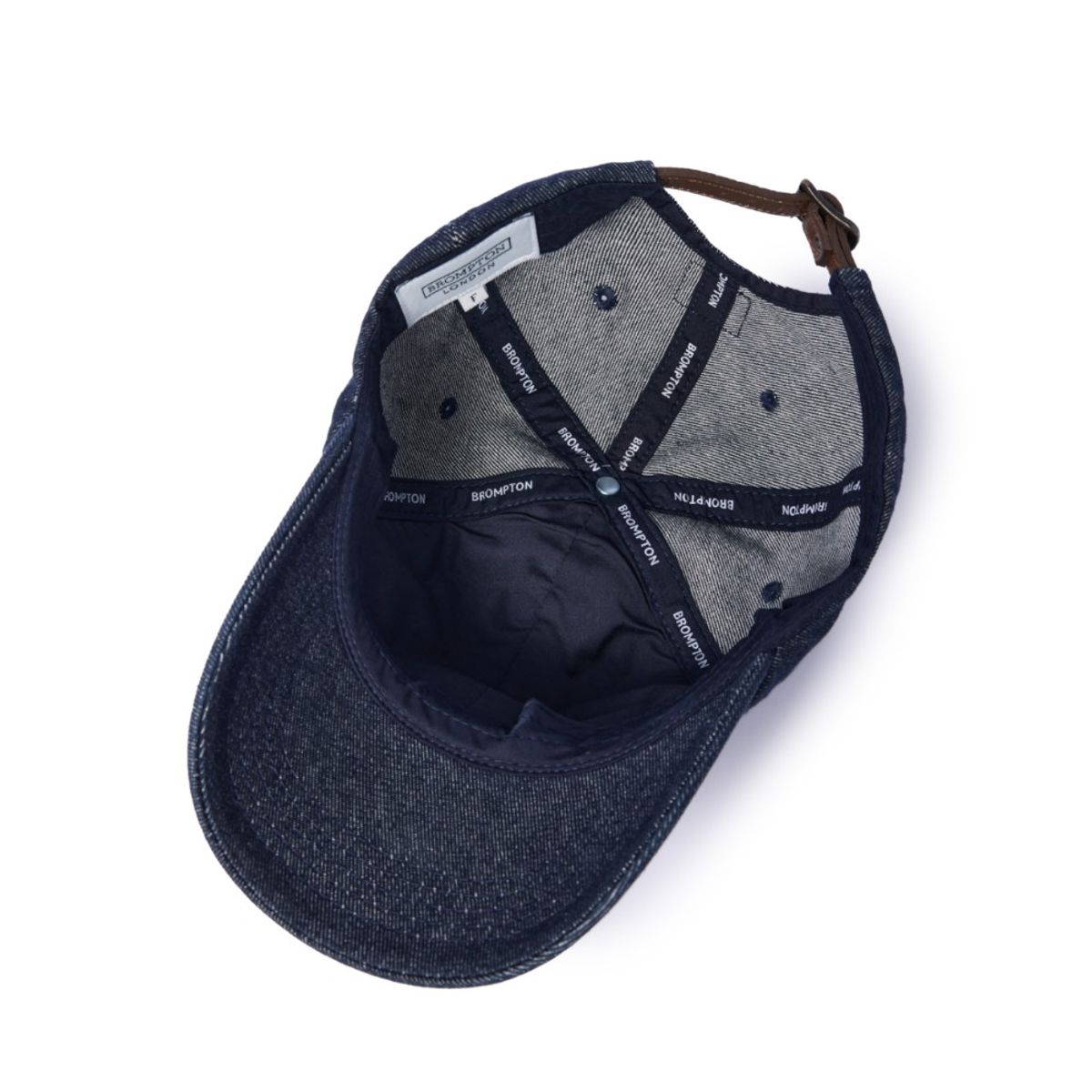 브롬톤 런던(BROMPTON LONDON) 1975 DENIM BALL CAP - INDIGO (P245AHA209)