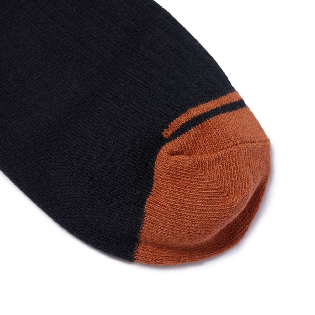 브롬톤 런던(BROMPTON LONDON) BROMPTON LOGO SOCKS - BLACK (P245ASO205)