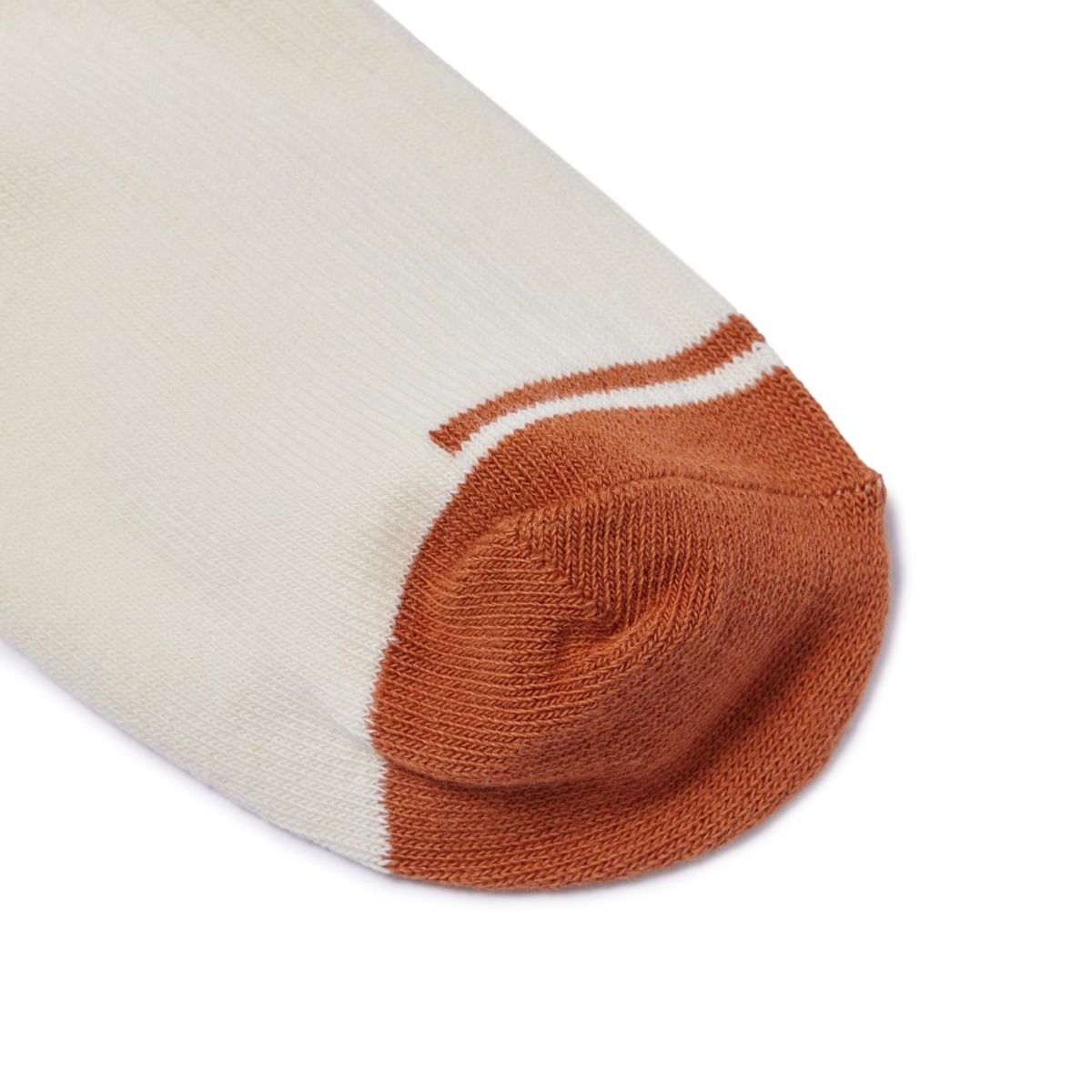 브롬톤 런던(BROMPTON LONDON) BROMPTON LOGO SOCKS - IVORY (P245ASO205)