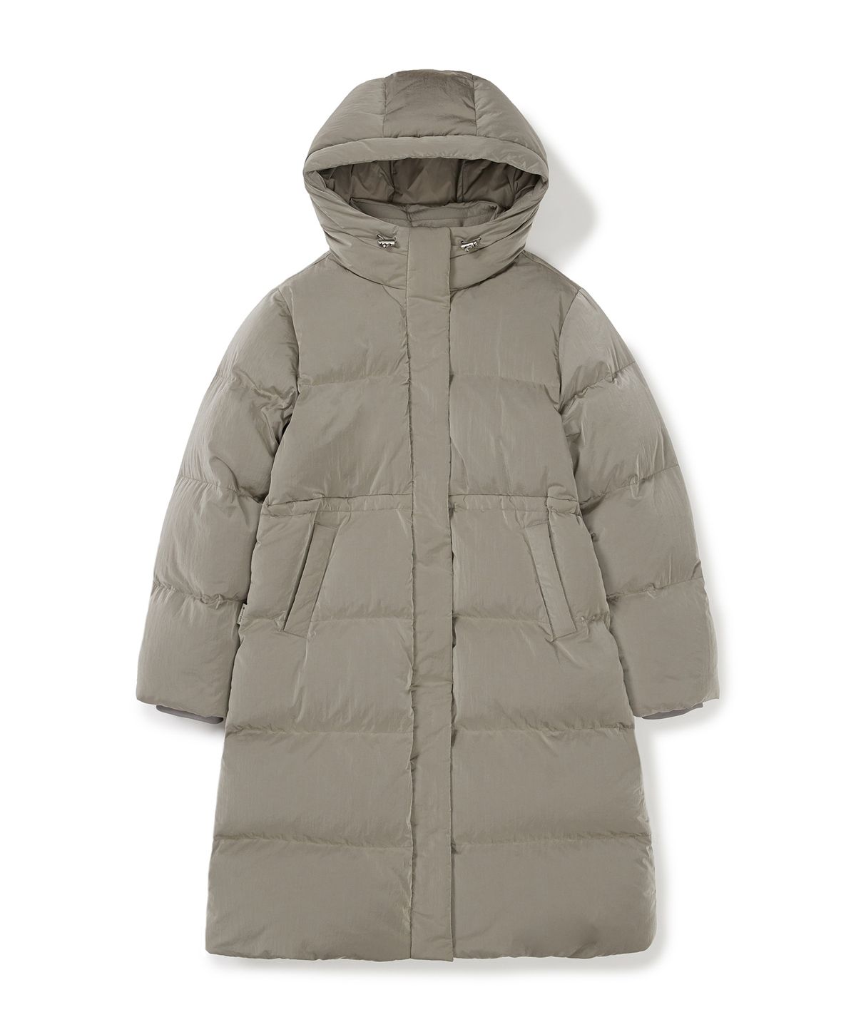 스노우피크 어패럴(SNOWPEAK APPAREL) 브라이트 여성 롱 다운 자켓 (S24WWFDJ73) Tan Gray