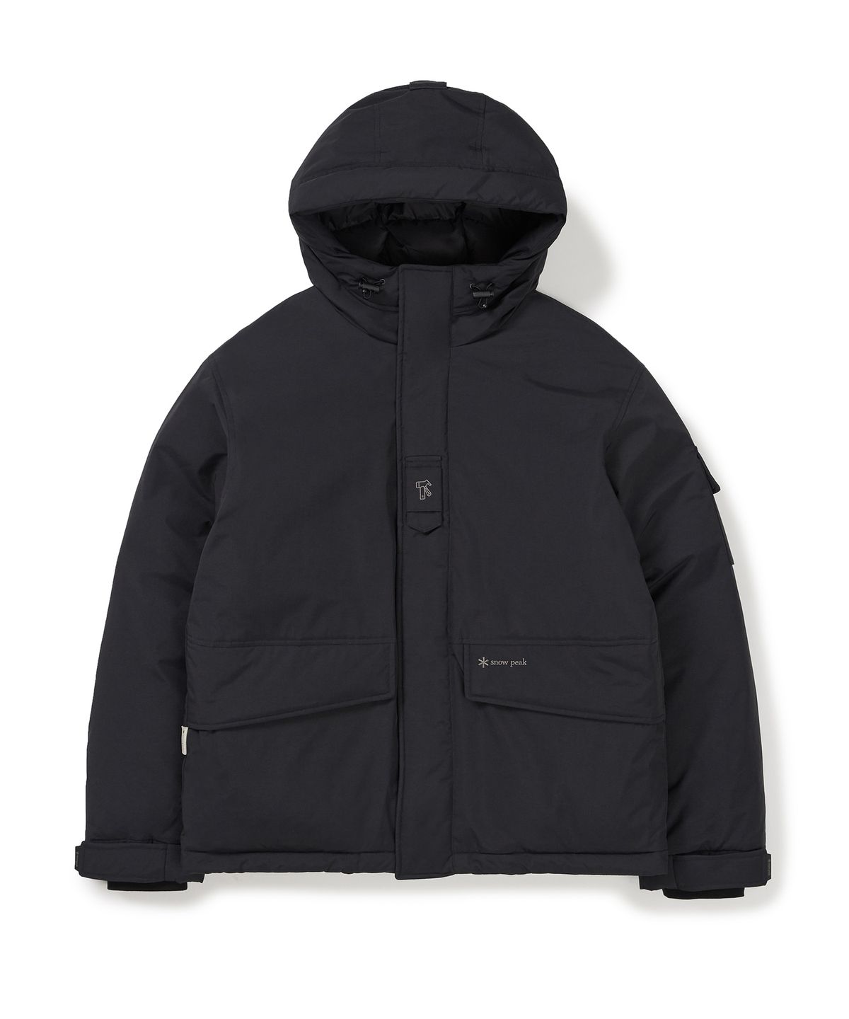 스노우피크 어패럴(SNOWPEAK APPAREL) 프리미엄 후드 헤비 구스 다운 자켓 (S24WMTDJ32) Black