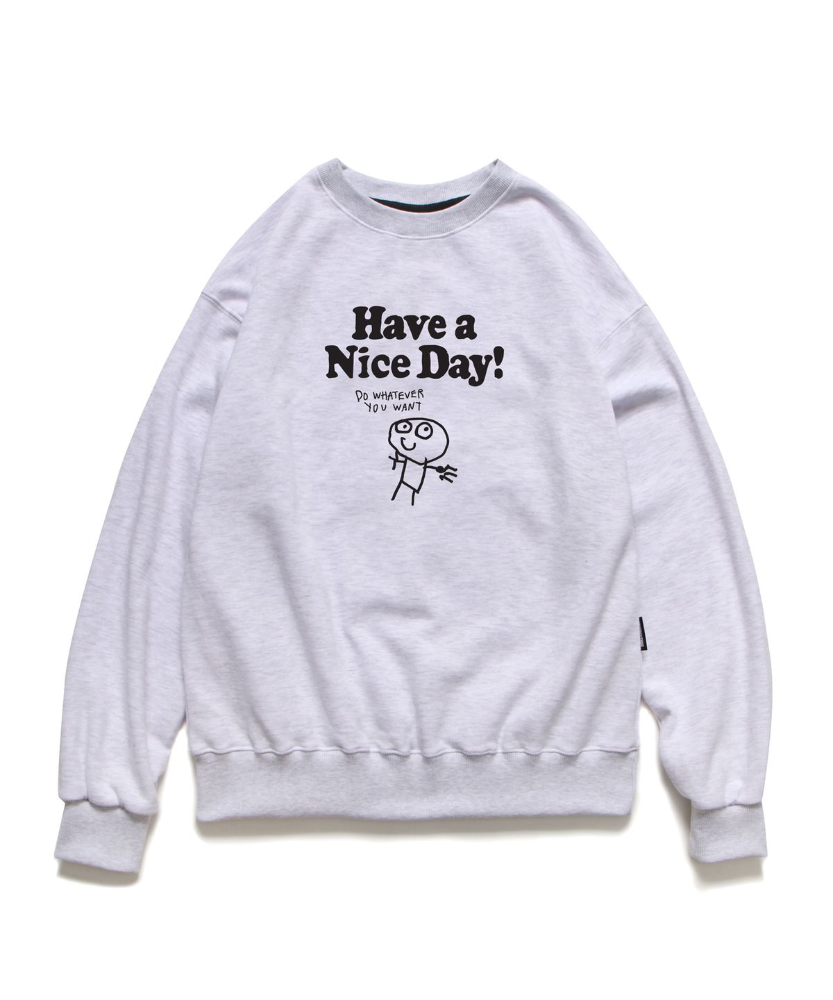 앱놀머씽(ABNORMALTHING) 나이스데이 크루넥 4컬러 (NICEDAY CREWNECK 4COLOR)
