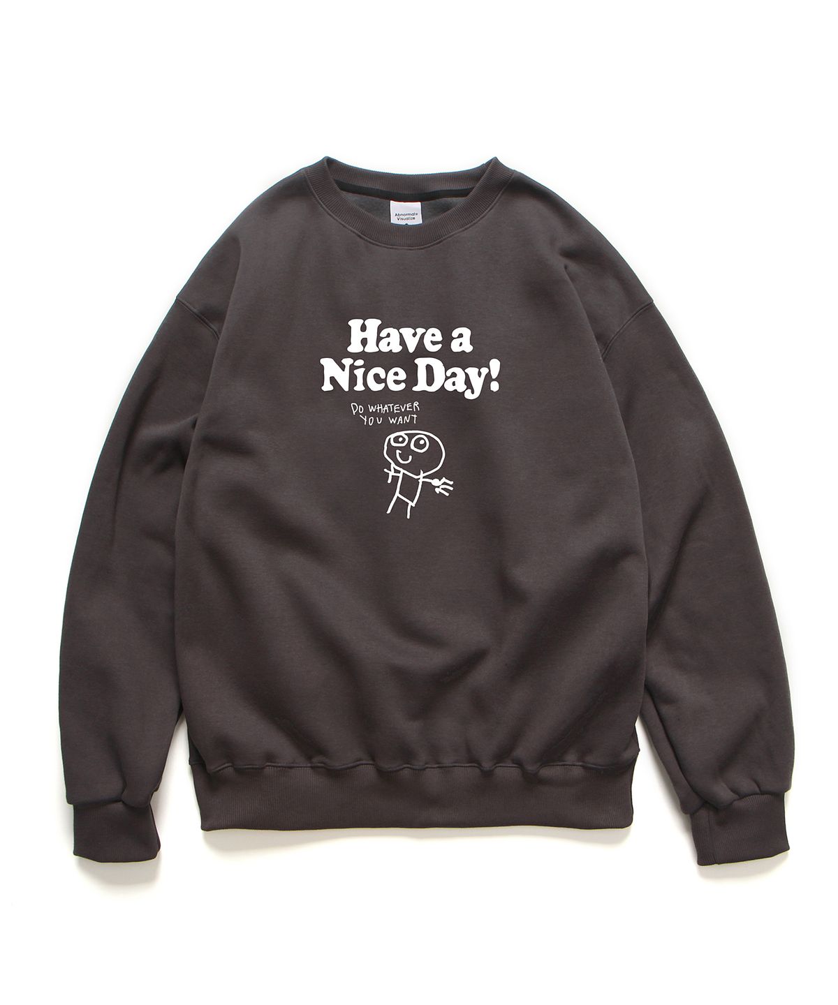 앱놀머씽(ABNORMALTHING) 나이스데이 크루넥 4컬러 (NICEDAY CREWNECK 4COLOR)