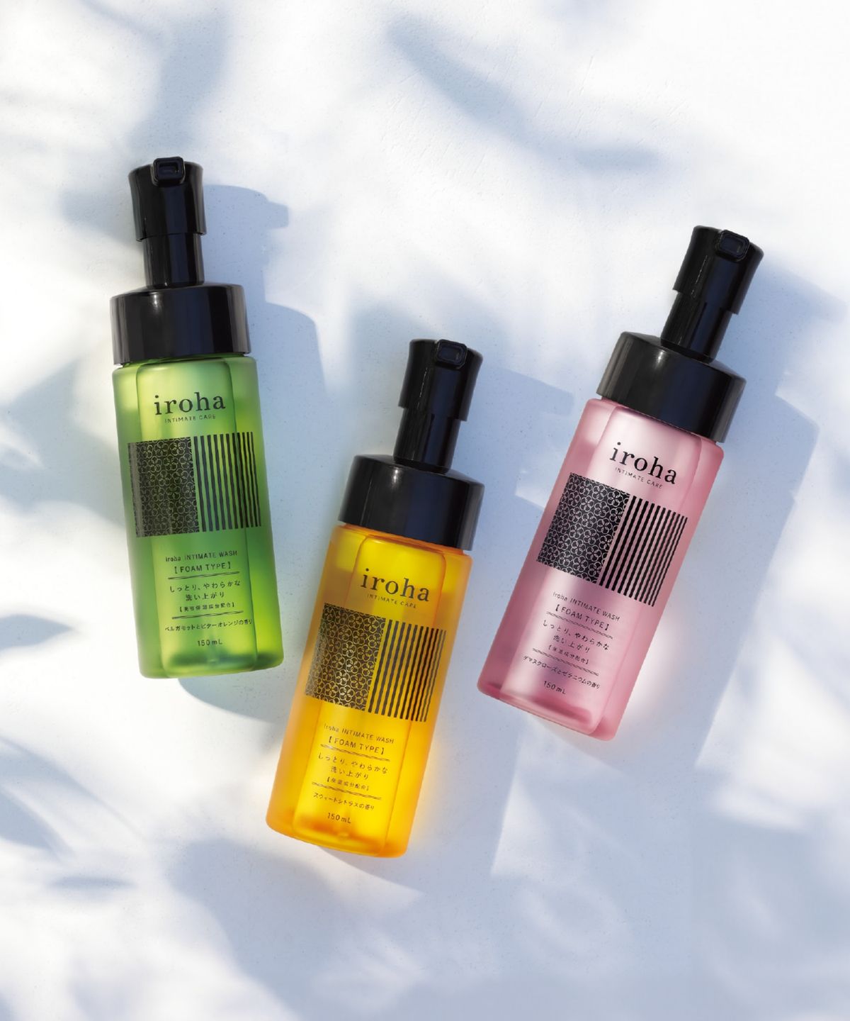 이로하 인티메이트 케어(IROHA INTIMATE CARE) 이로하인티메이트 워시 폼 타입 여성청결제[베르가못향]