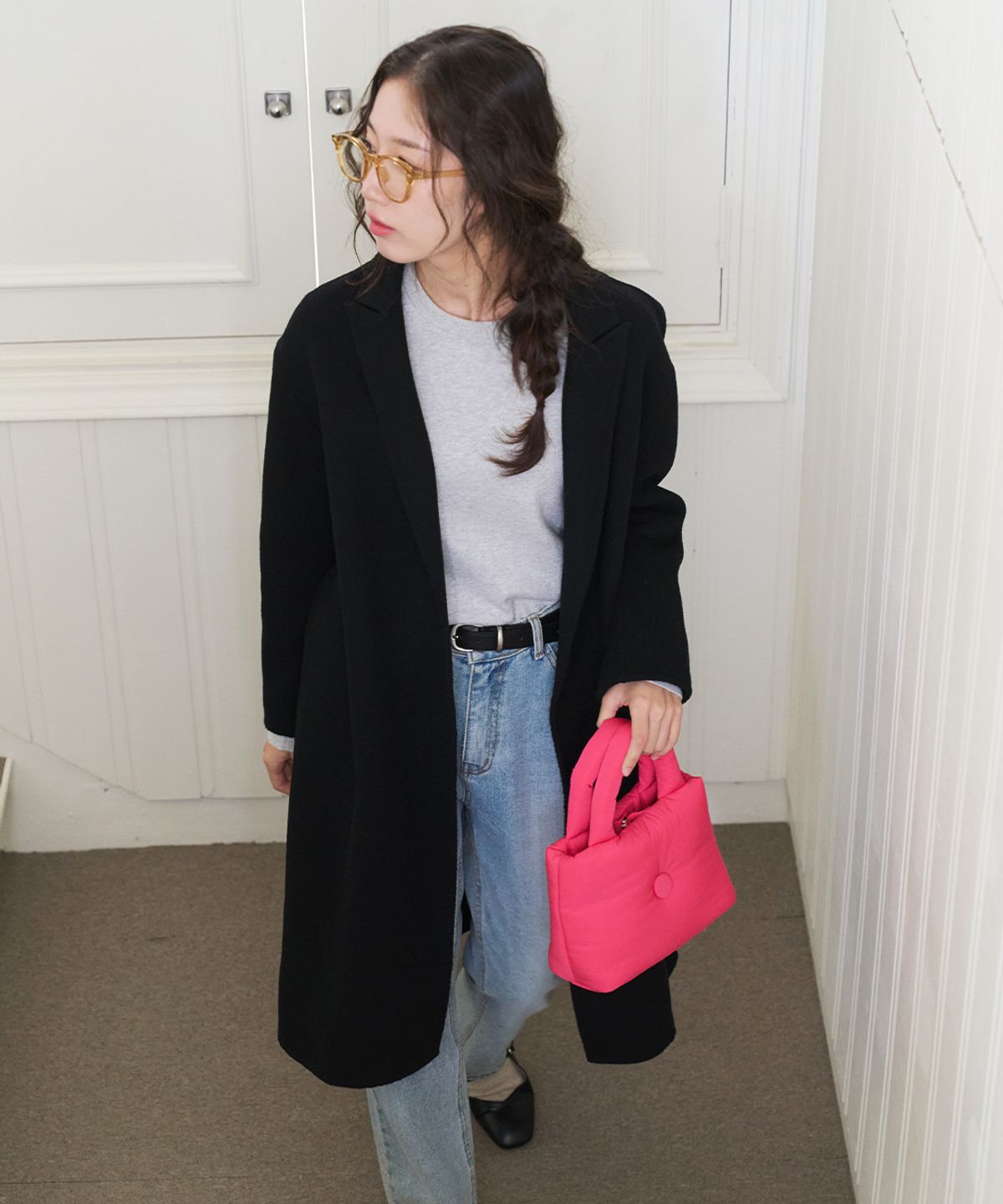 아이띵소(ITHINKSO) PUFFY TOTE & CROSS 퍼피 토트 & 크로스