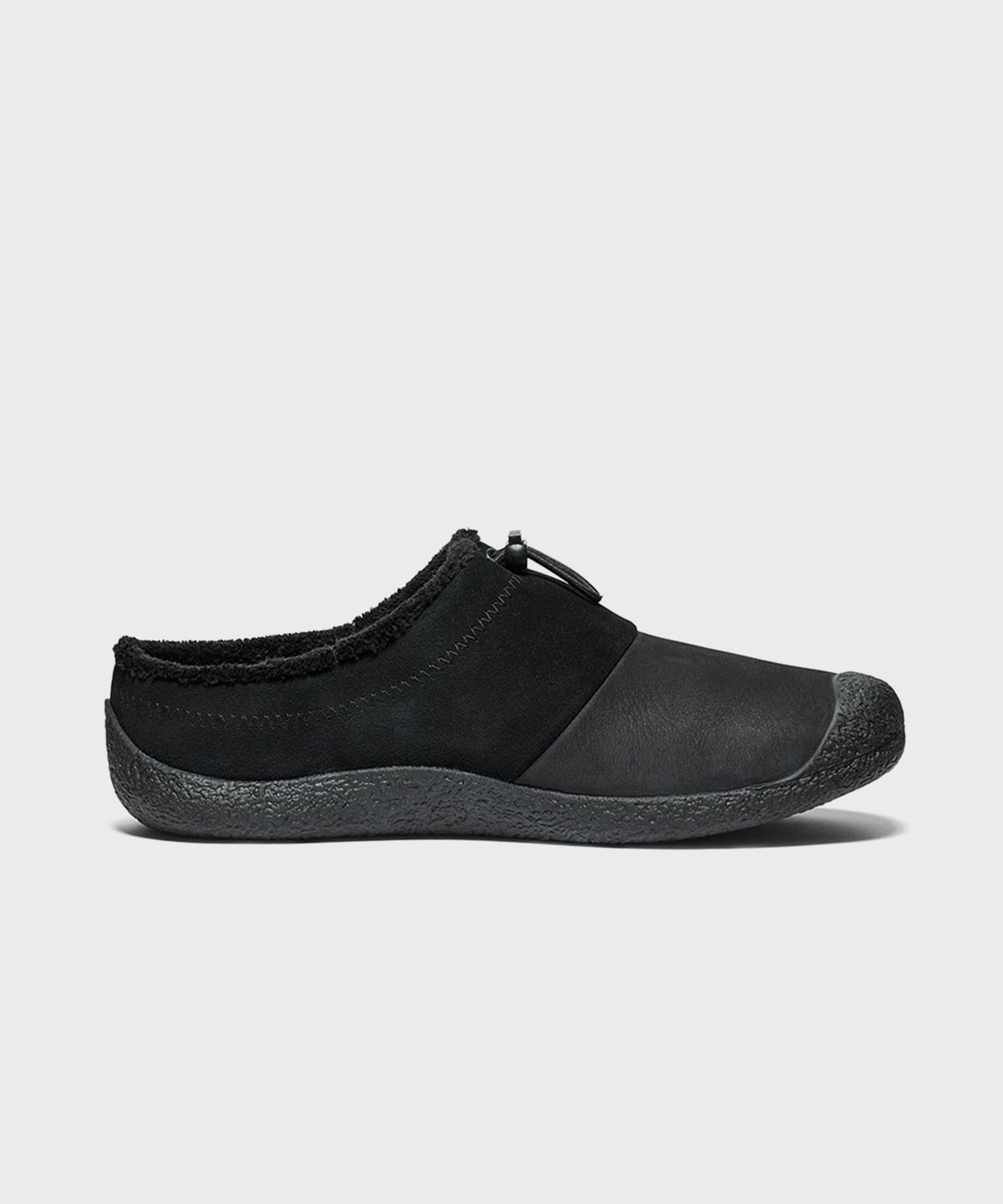 킨(KEEN) 하우저 3 슬라이드 Leather Black