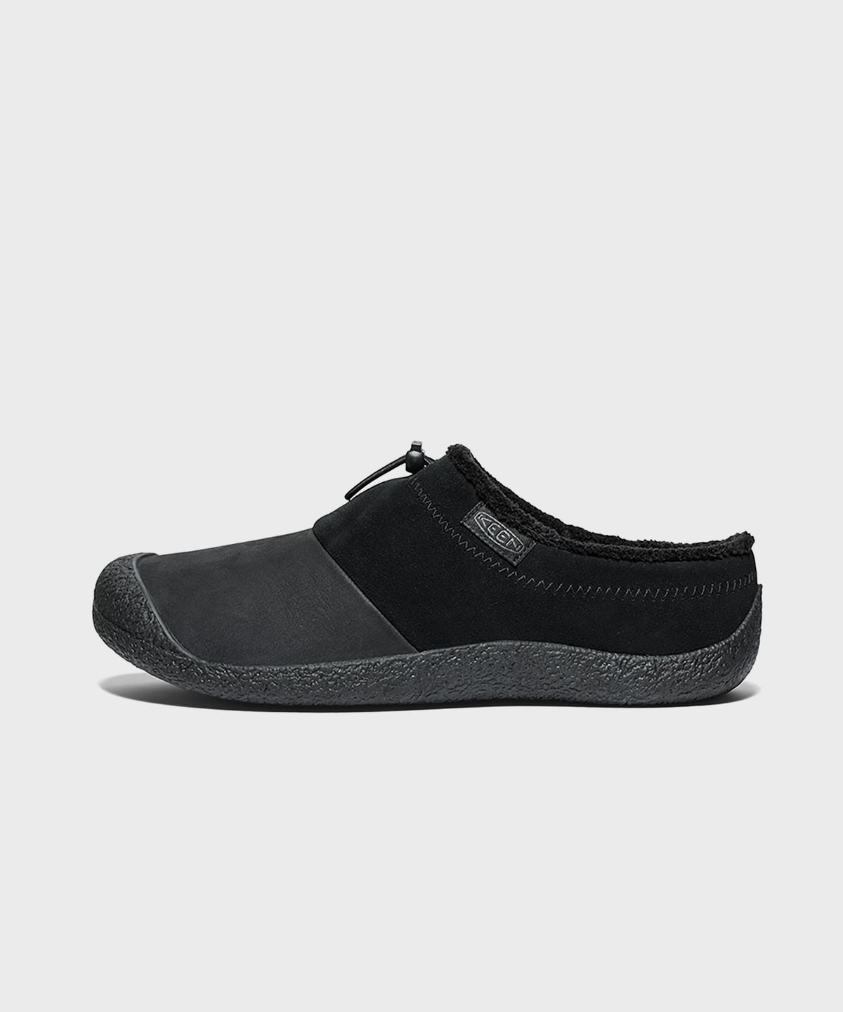킨(KEEN) 하우저 3 슬라이드 Leather Black