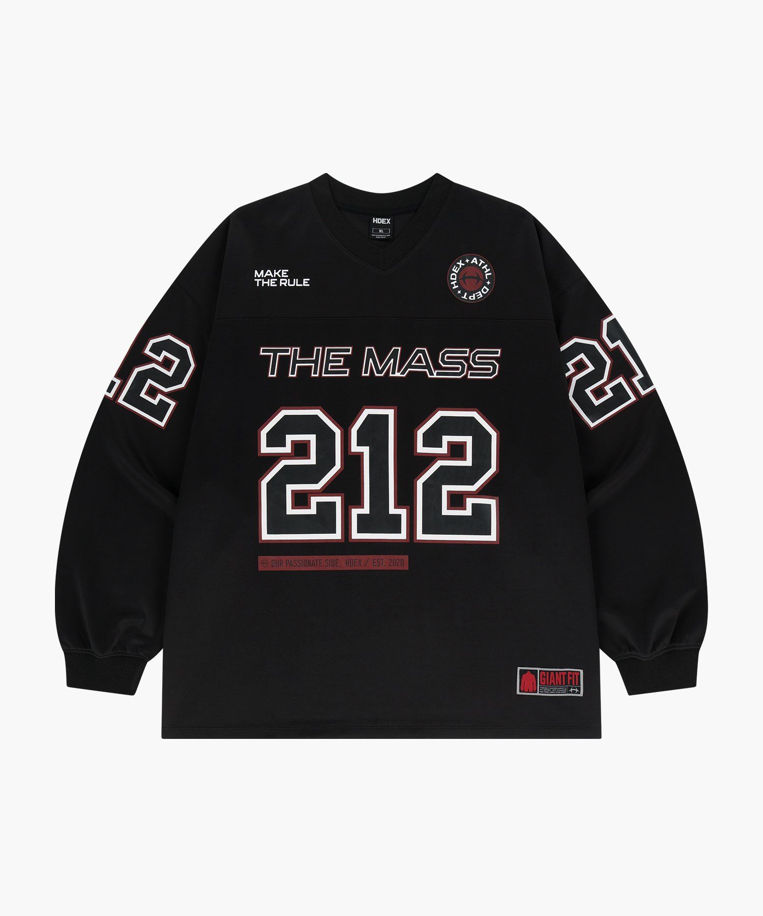 【HDEX】 The Mass 212 Giant Fit Rugby Jersey Long Sleeve original.jpg?1731393978