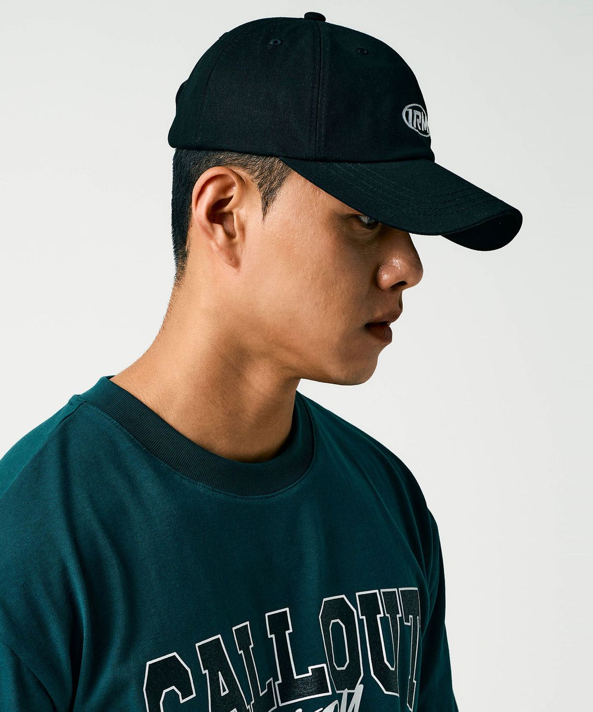 원알엠(ONERM) 로고 볼캡 블랙