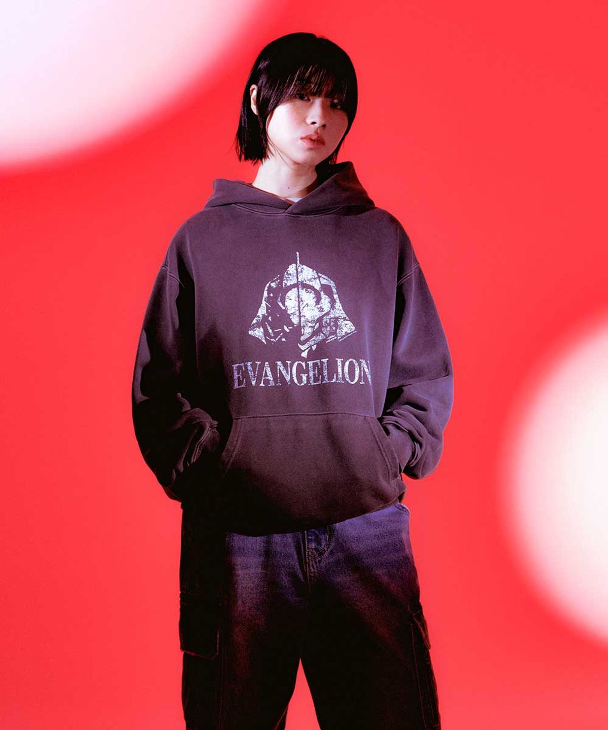 마하그리드(MAHAGRID) UNIT-01 PIGMENT HOODIE CHARCOAL(MG2EFMM402B)