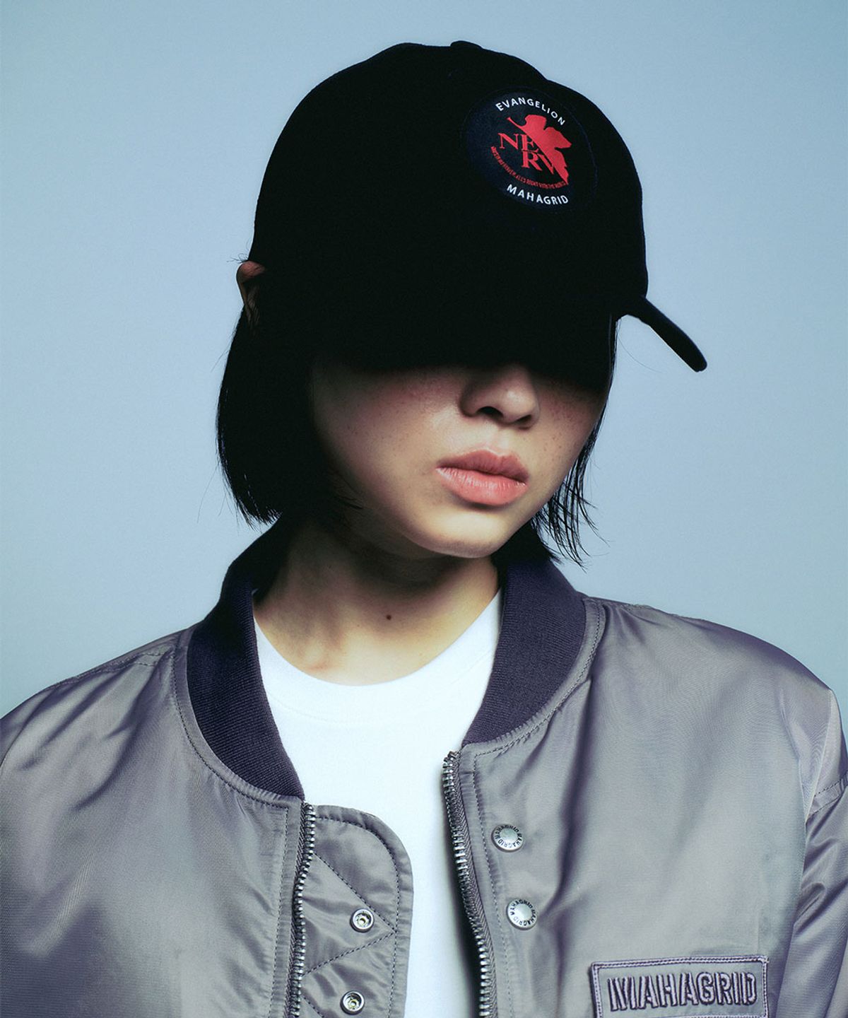 마하그리드(MAHAGRID) NERV BALL CAP BLACK(MG2EFMAB33B)