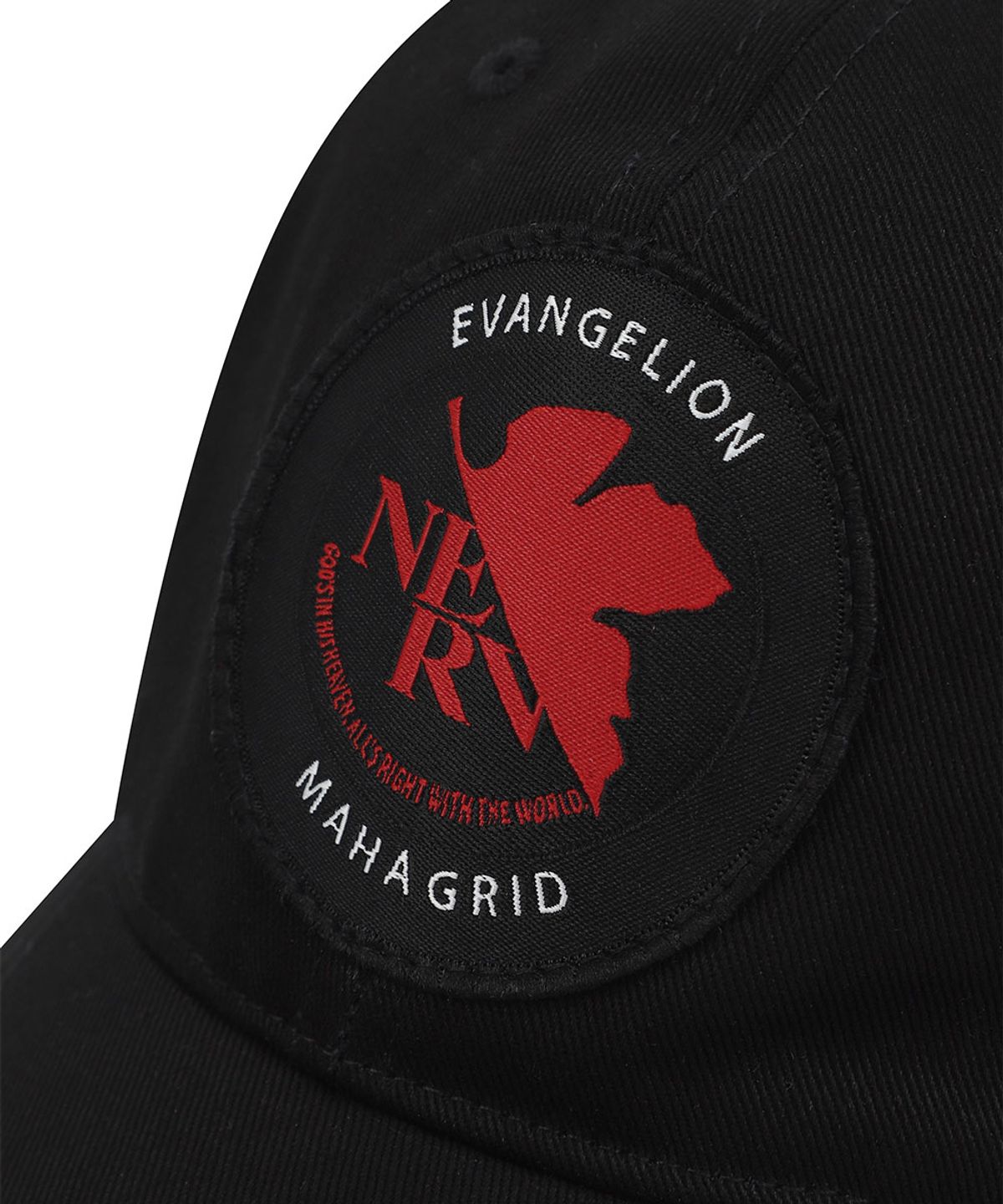 마하그리드(MAHAGRID) NERV BALL CAP BLACK(MG2EFMAB33B)