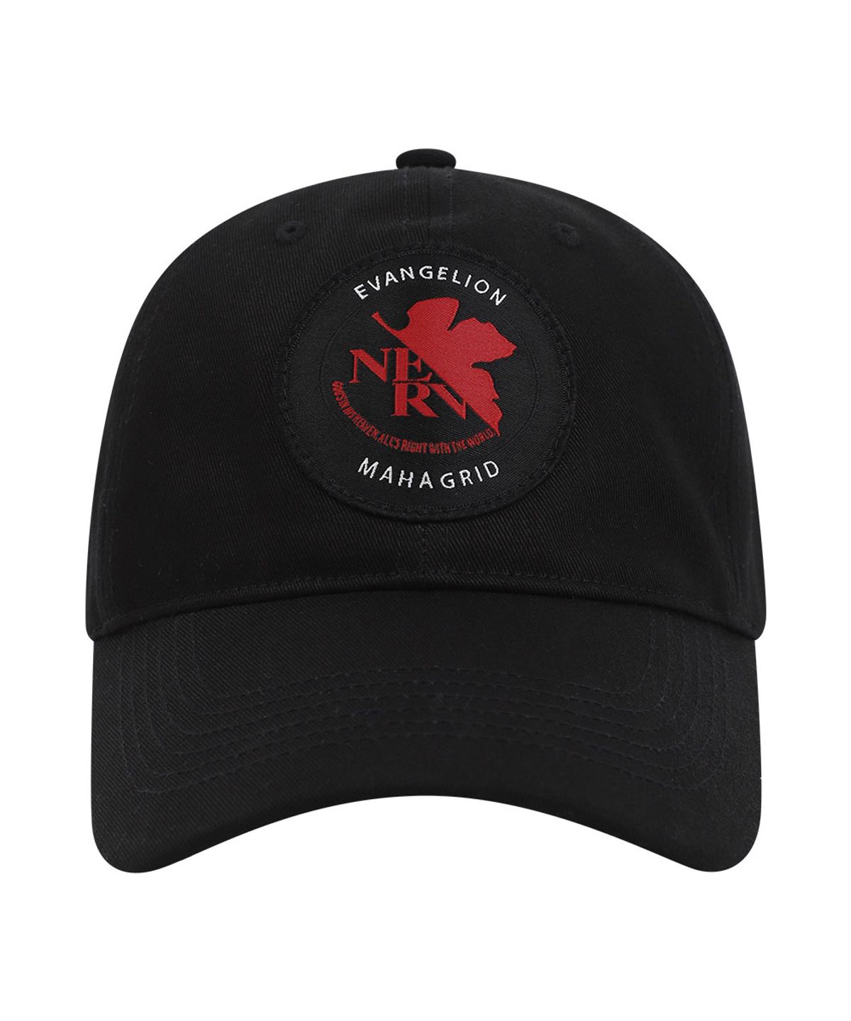 마하그리드(MAHAGRID) NERV BALL CAP BLACK(MG2EFMAB33B)