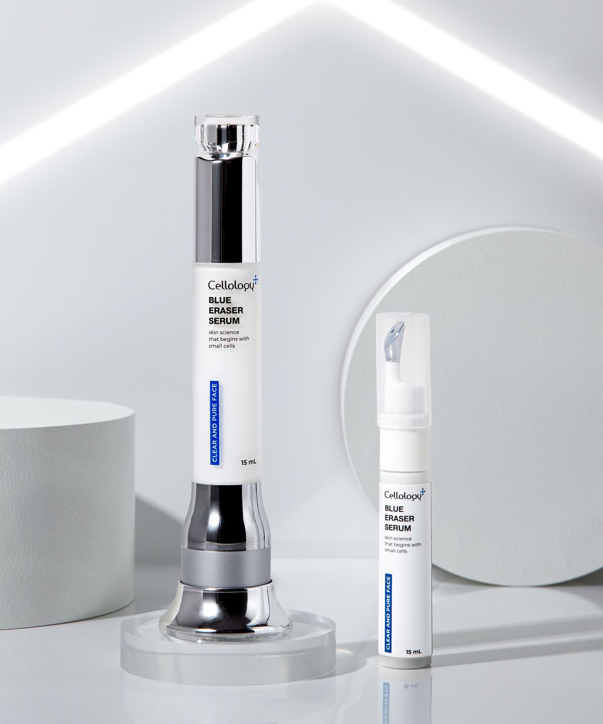 셀올로지(CELLOLOGY) 블루 이레이저 세럼 리필 15ml / 여드름성 피부 즉각 진정