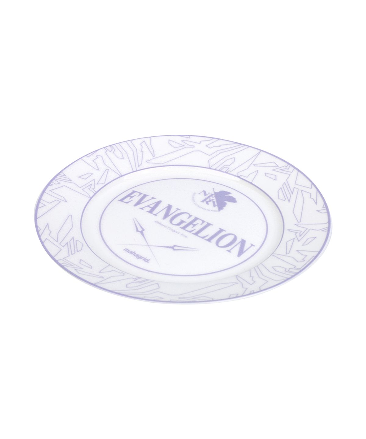 마하그리드(MAHAGRID) EVANGELION CERAMIC PLATE WHITE(MG2EFMAB79B)
