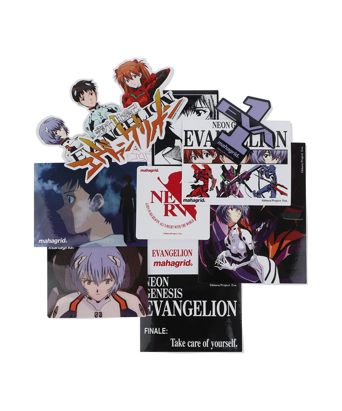 마하그리드(MAHAGRID) EVANGELION STICKER PACK(MG2EFMAB99B)