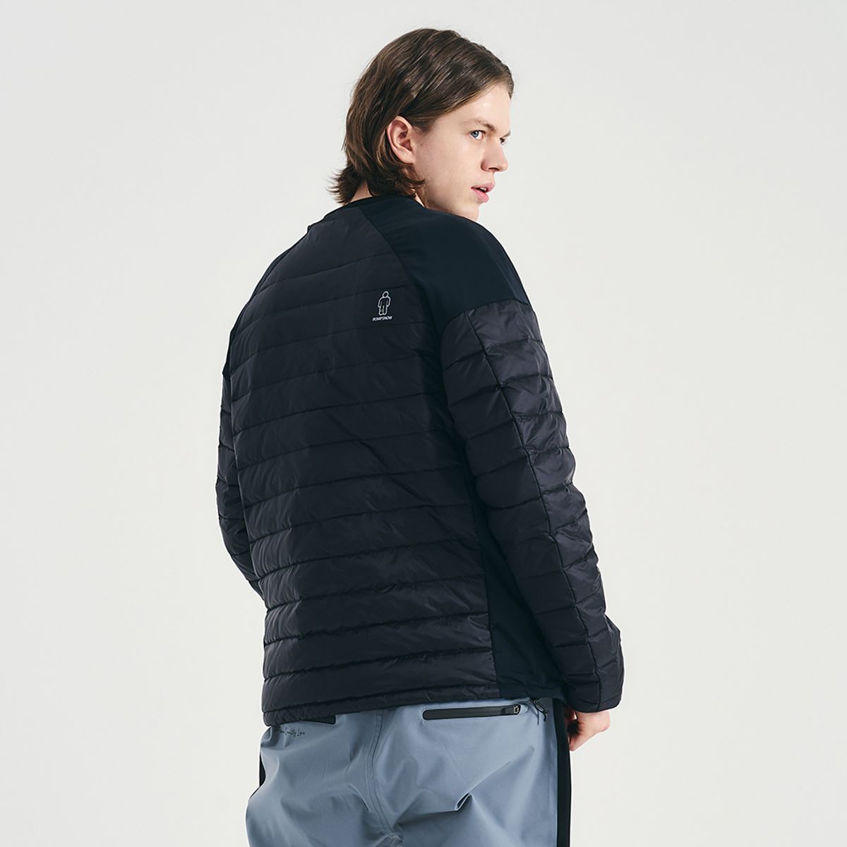 롬프(ROMP) TV DOWN JACKET (BLACK)