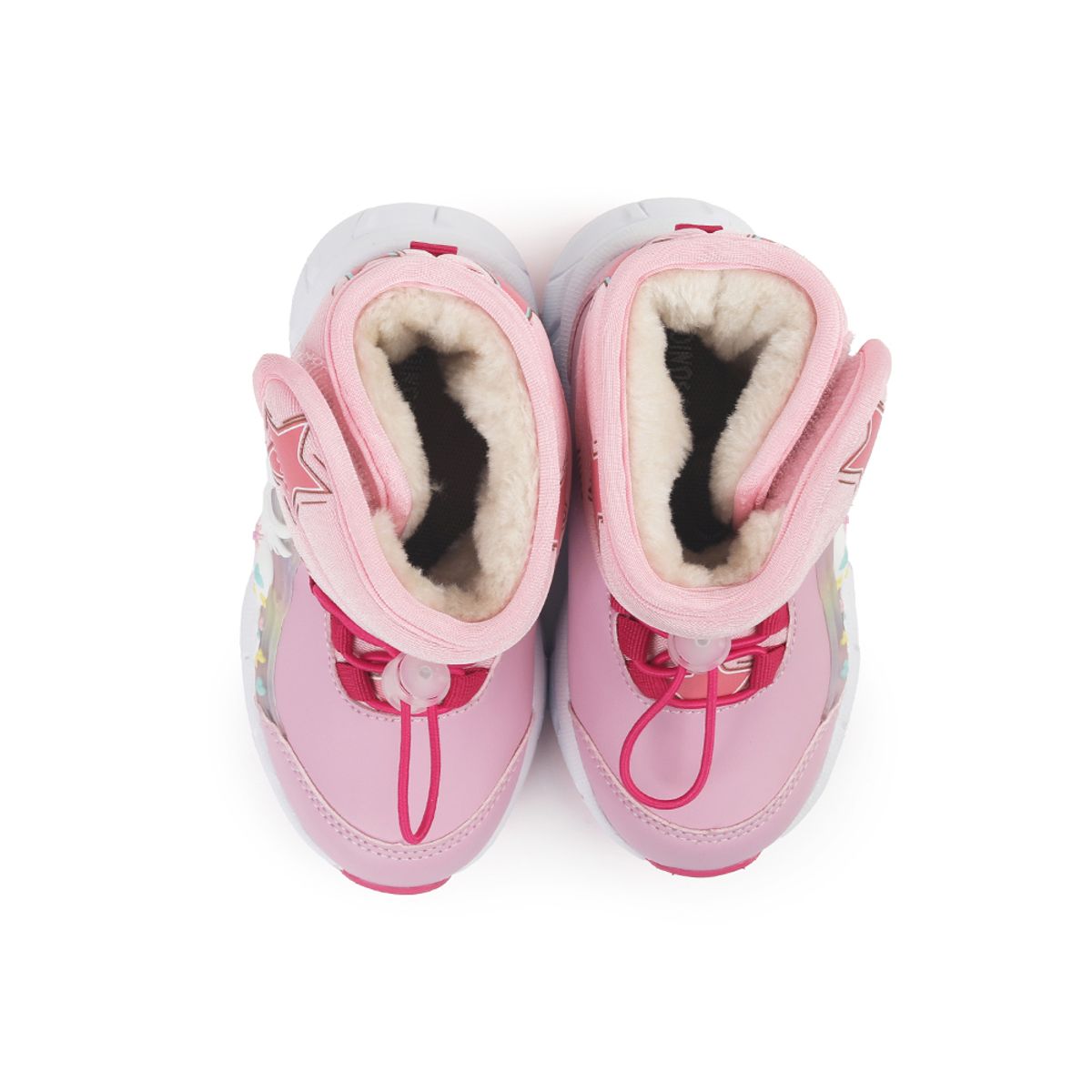 다이노솔즈(DINOSOLES) 유니콘 밀키웨이 부츠 핑크