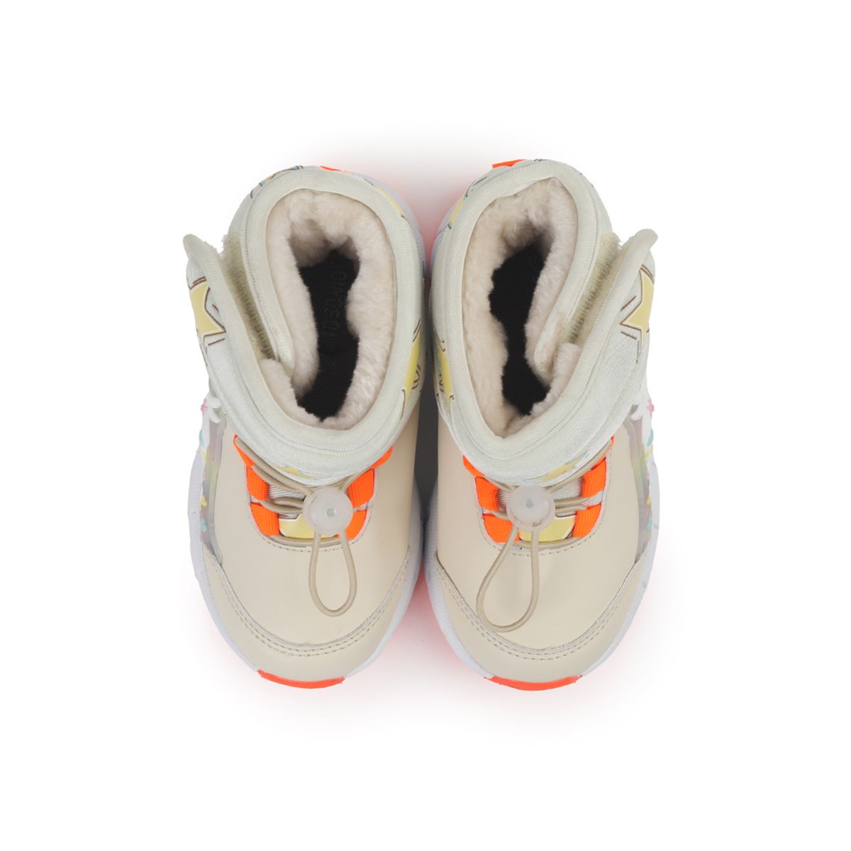 다이노솔즈(DINOSOLES) 유니콘 밀키웨이 부츠 베이지