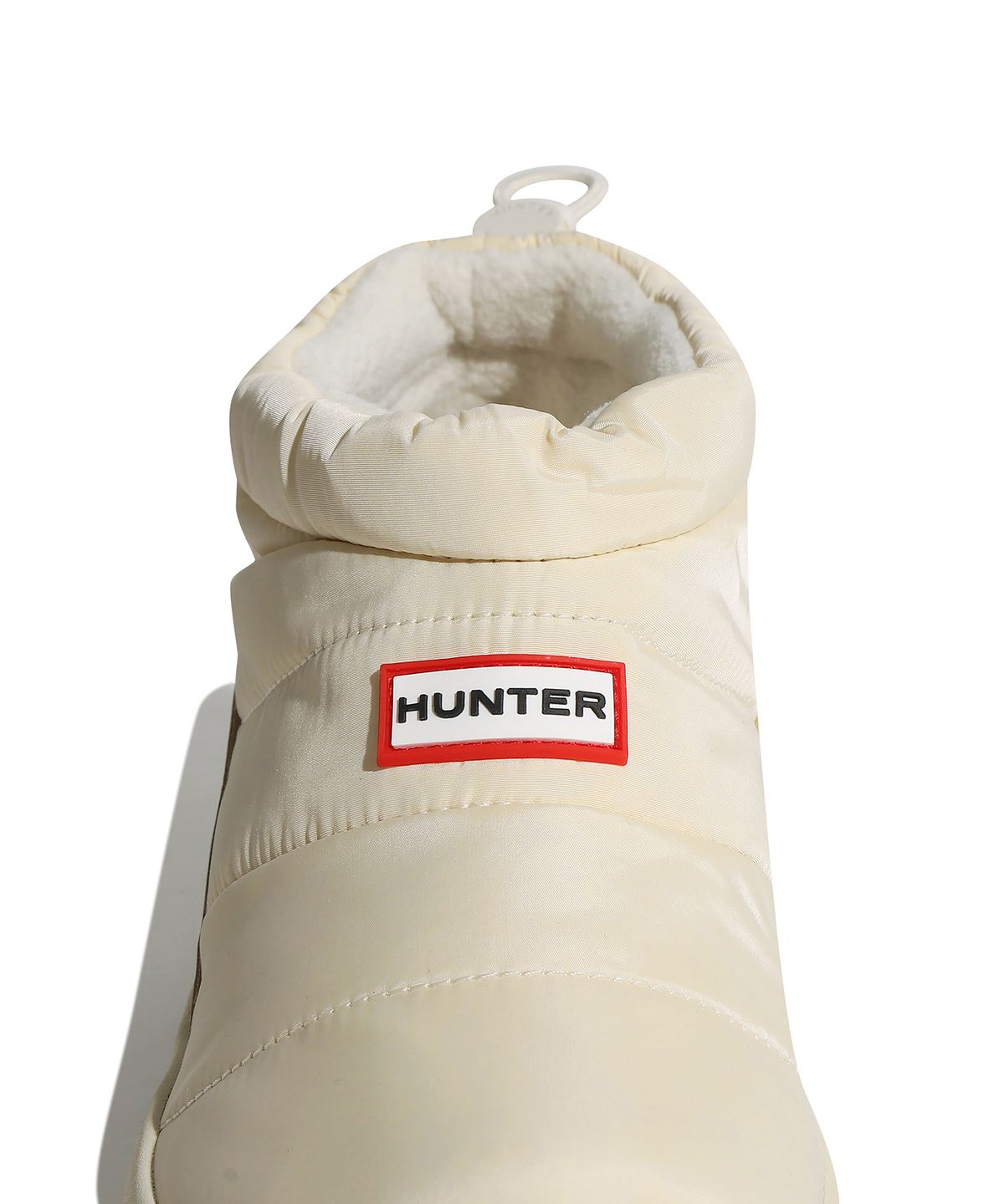헌터(HUNTER) [UNISEX] 퍼프드 트레블 플로우 트레이너 - 캔버스크림