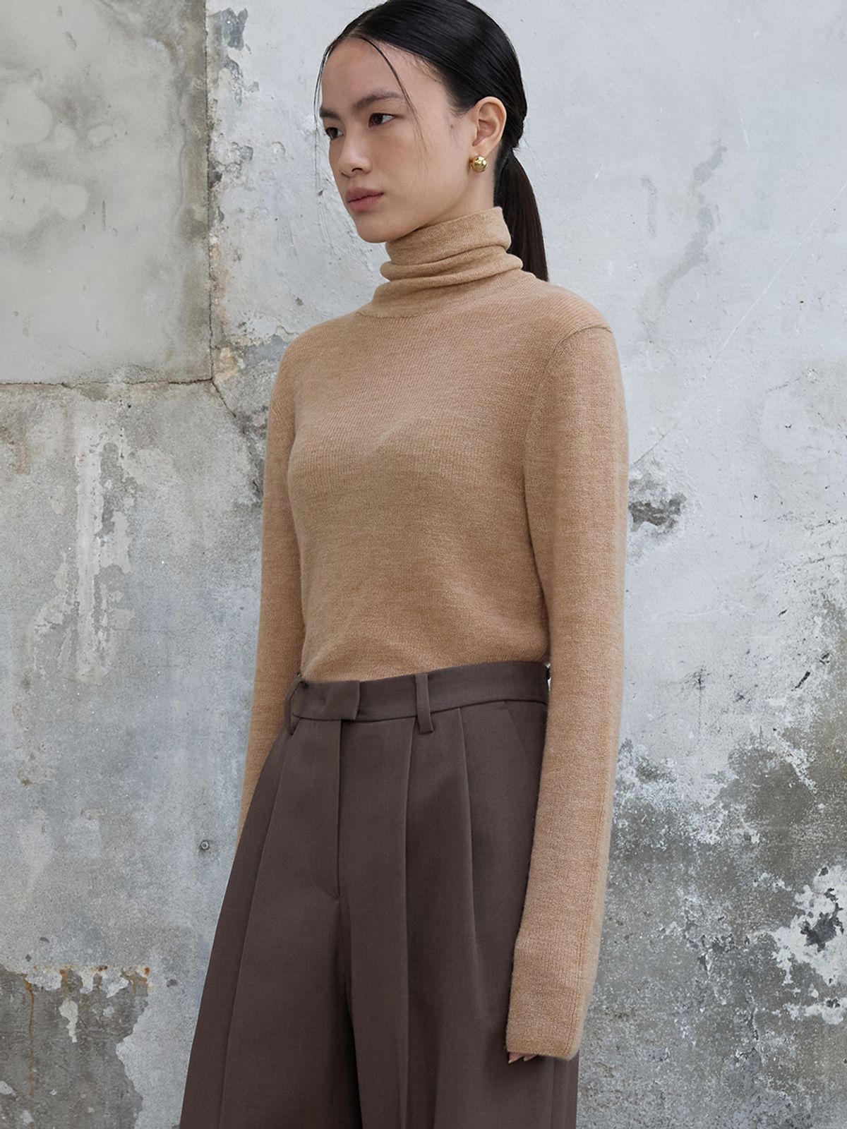 분닥세인츠(THE BOONDOCK SAINTS) Mohair Turtleneck Sweater Born