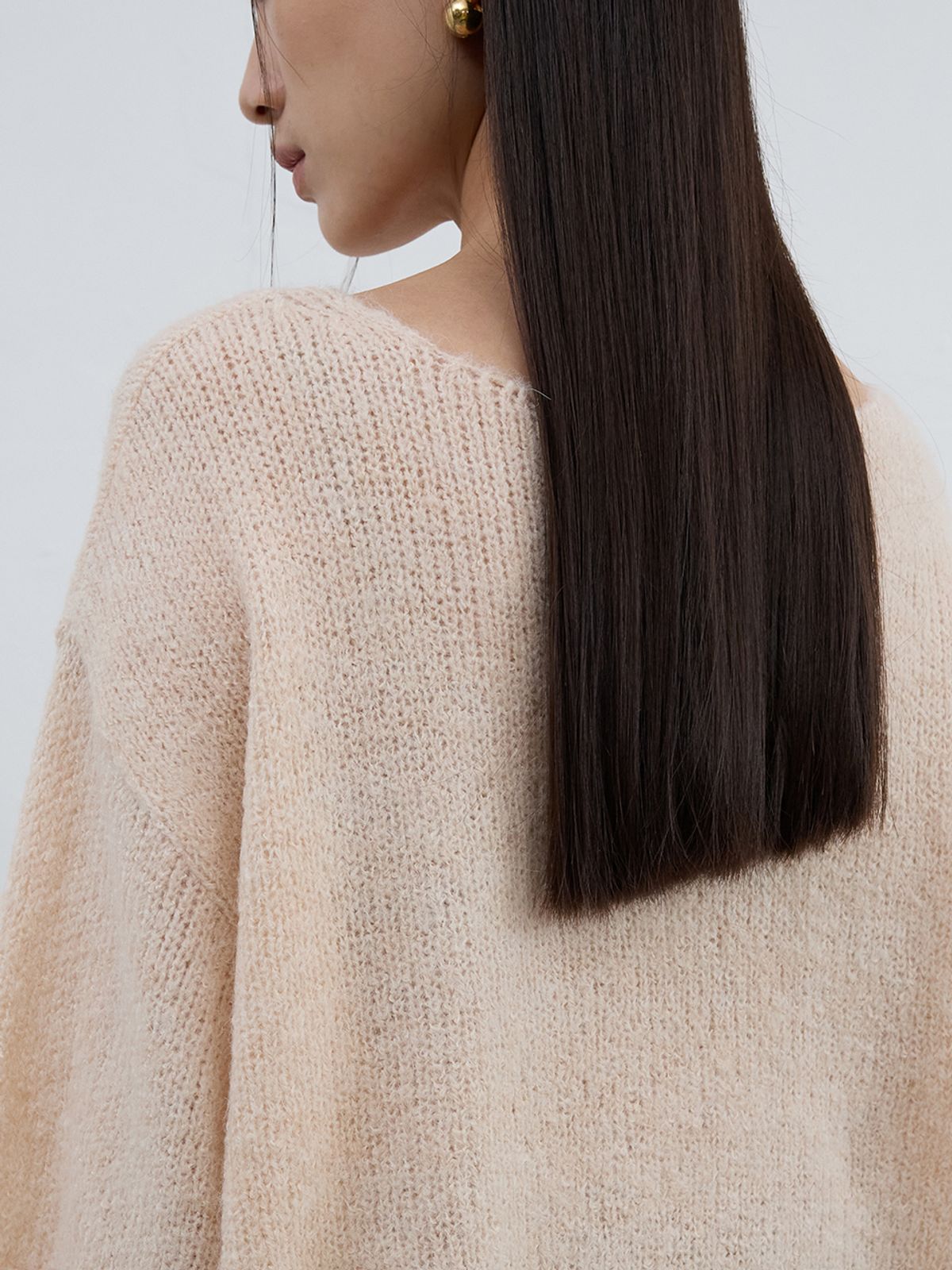 분닥세인츠(THE BOONDOCK SAINTS) Alpaca Blend Knit Pullover Cream