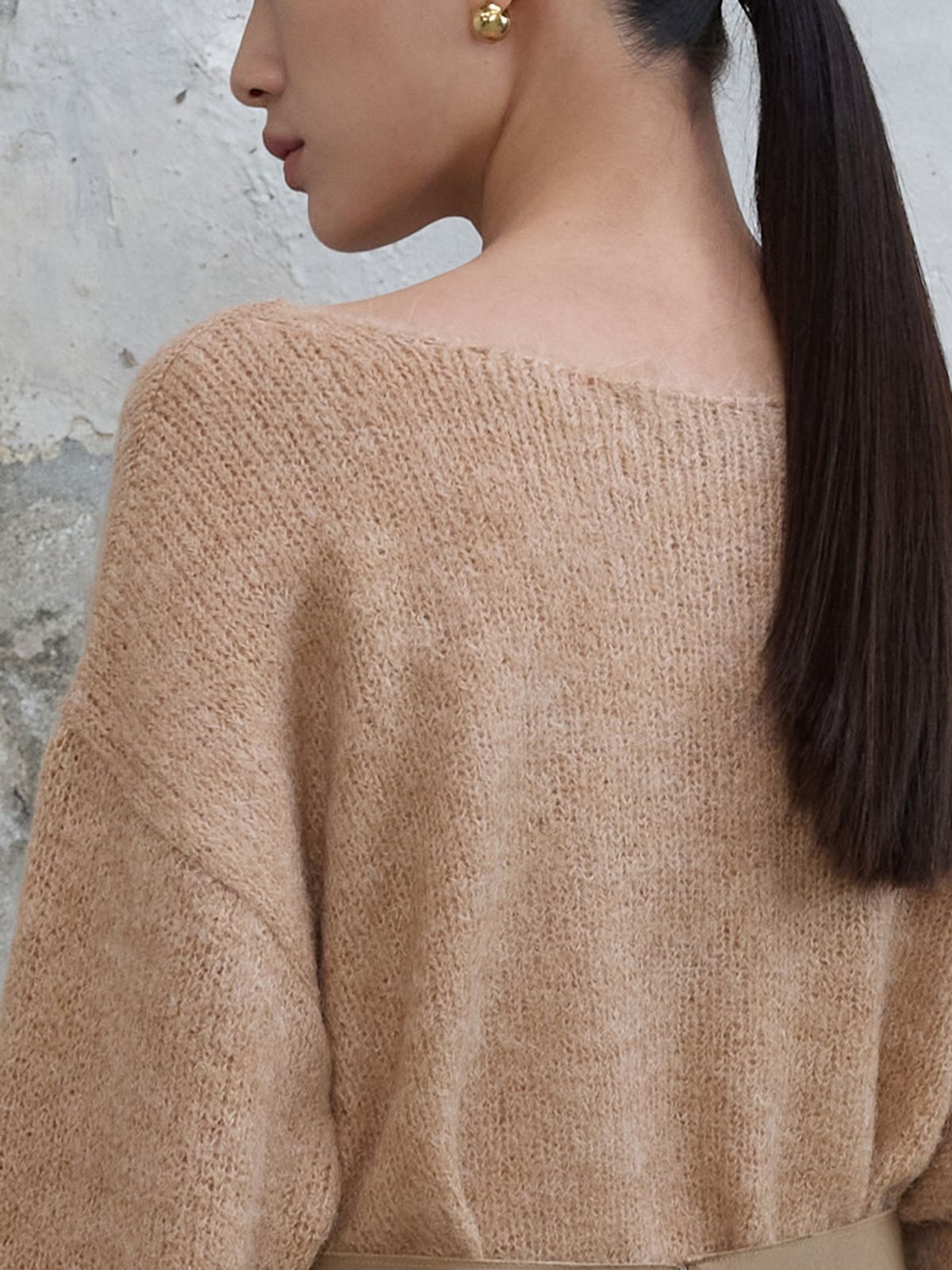 분닥세인츠(THE BOONDOCK SAINTS) Alpaca Blend Knit Pullover Camel